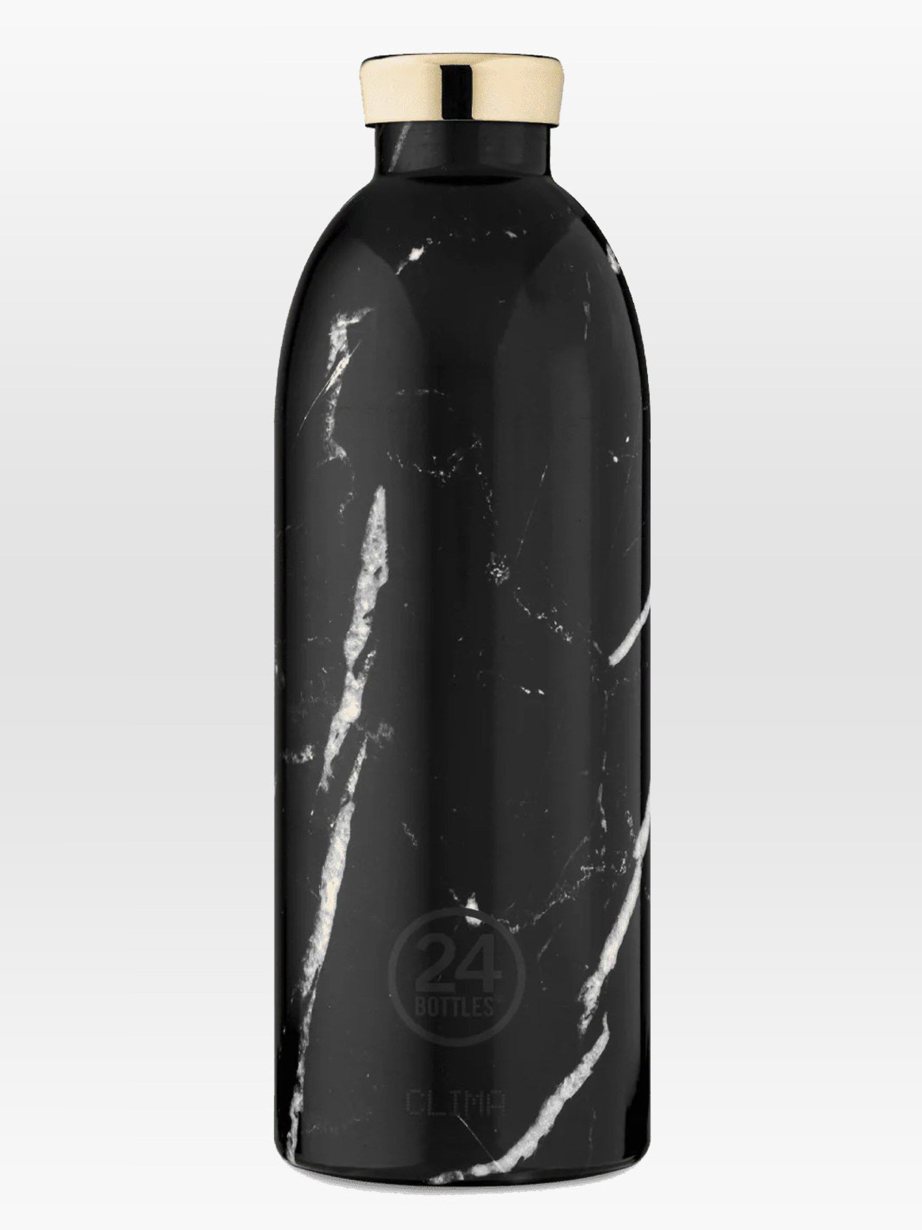 Thermosflasche Clima black marble 24Bottles