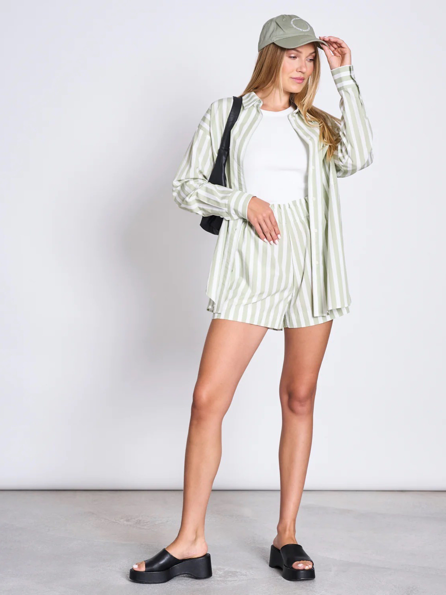 Bluse Blouse Mamro pistachio striped Jan 'n June