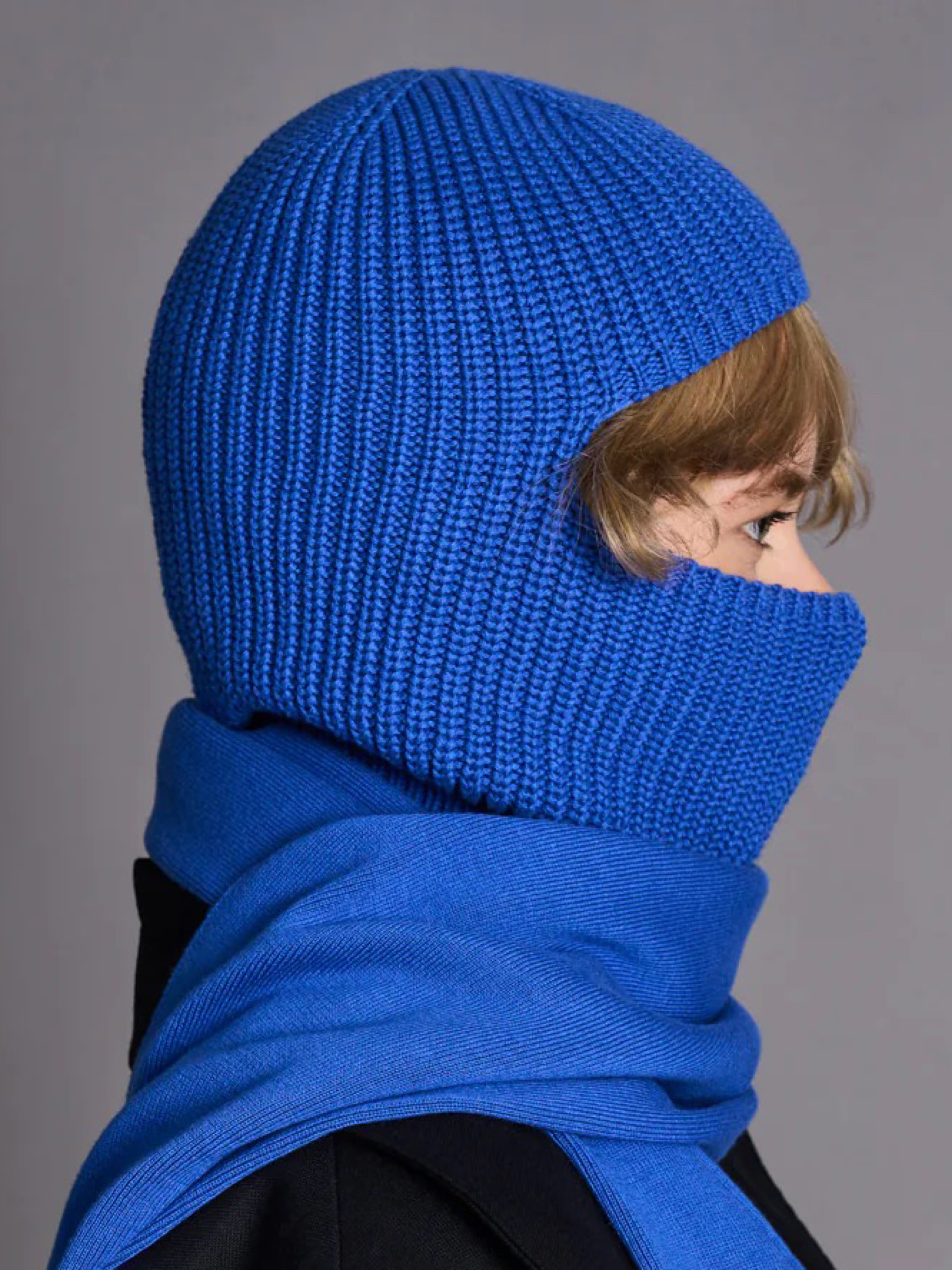 Mütze Balaclava Chaka dark azure Jan 'n June