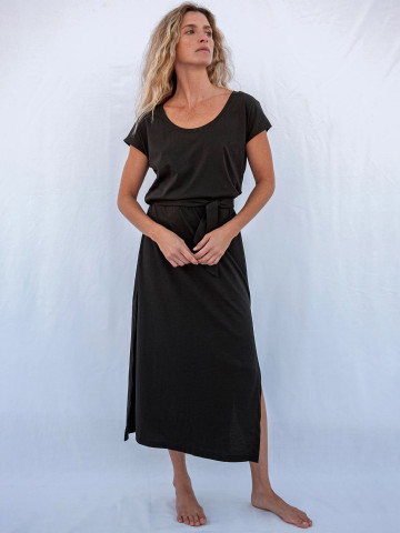 Kleid Thea Maxi Dress black Jungle Folk