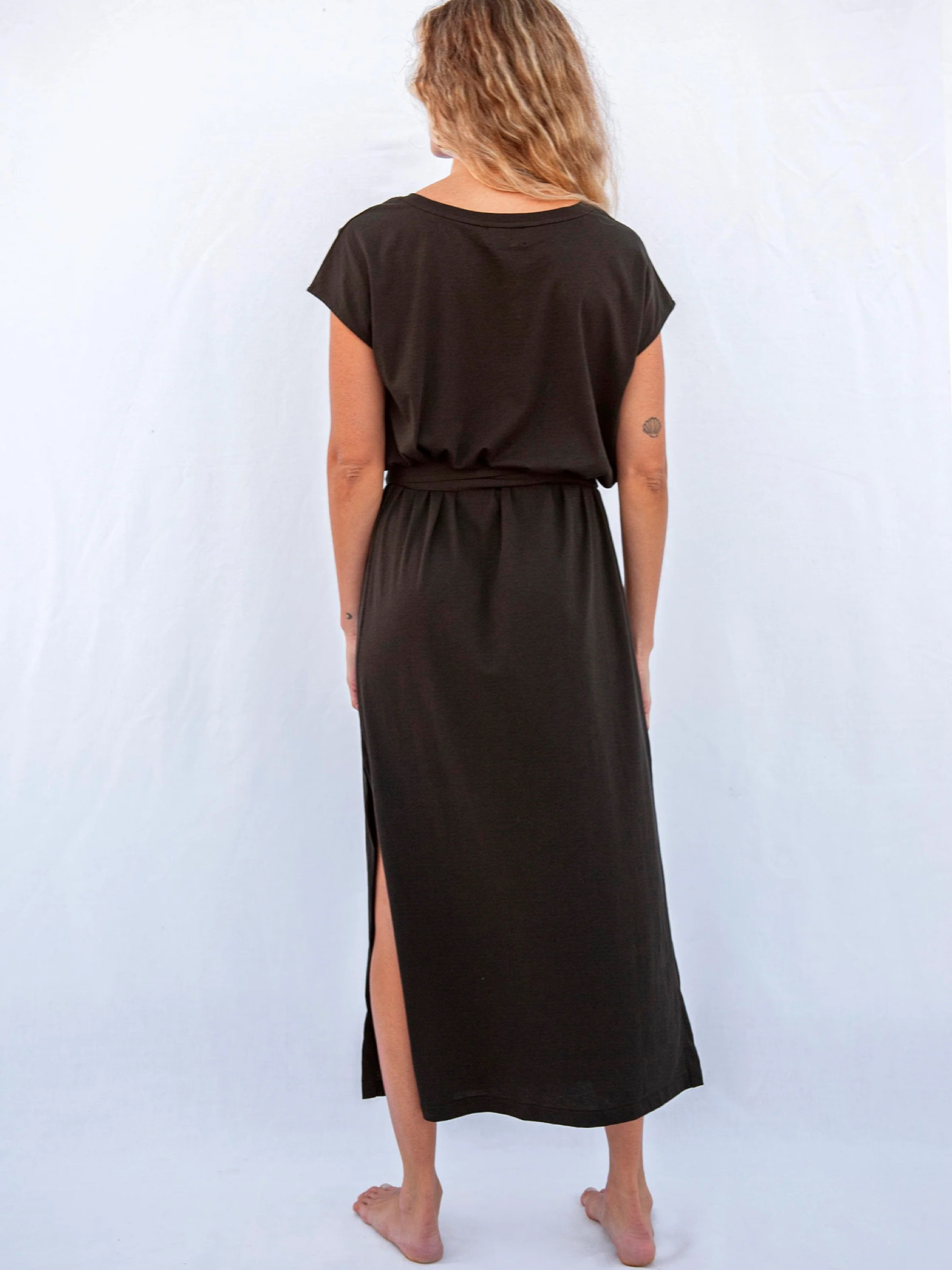 Kleid Thea Maxi Dress black Jungle Folk