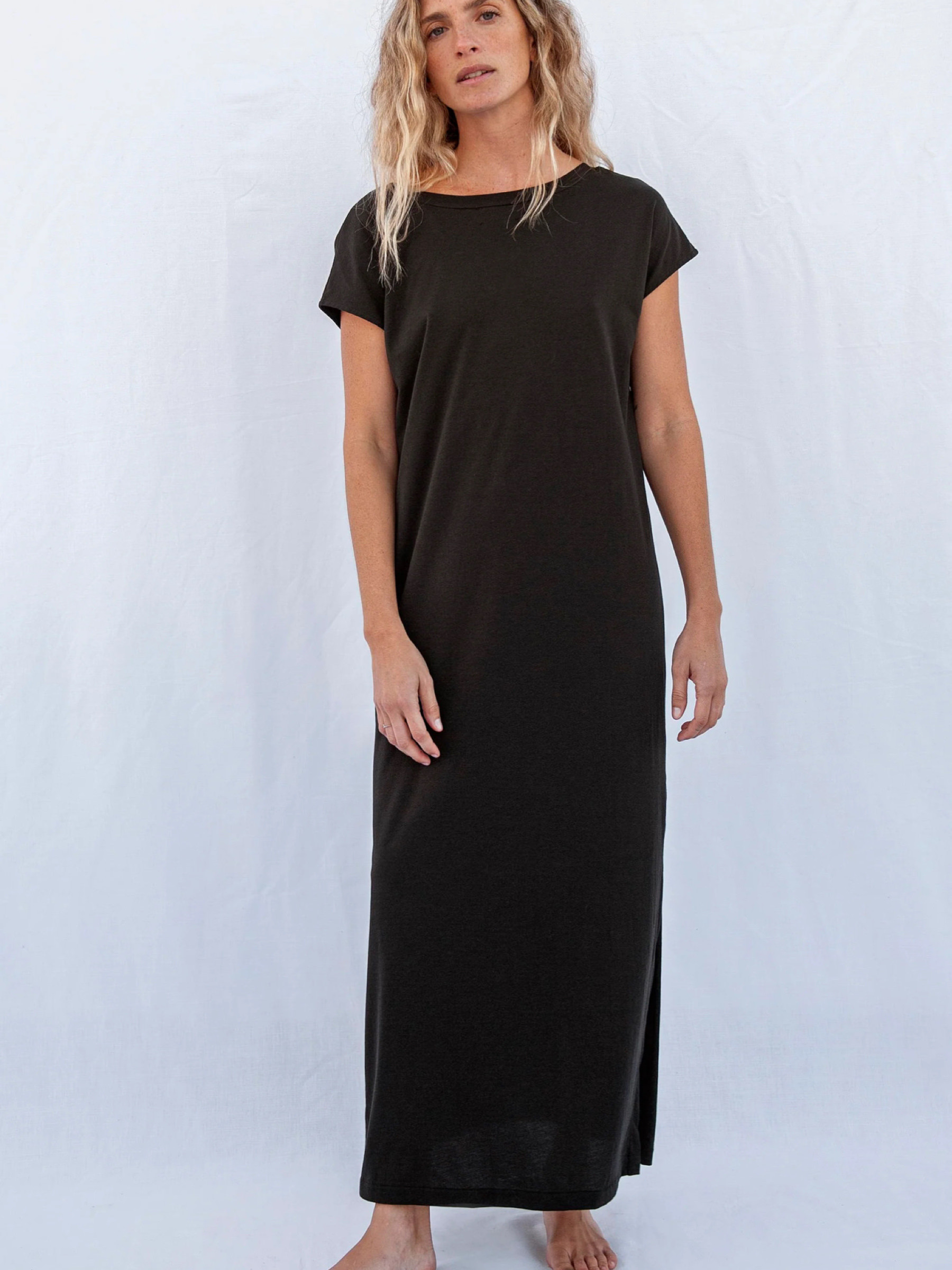 Kleid Thea Maxi Dress black Jungle Folk