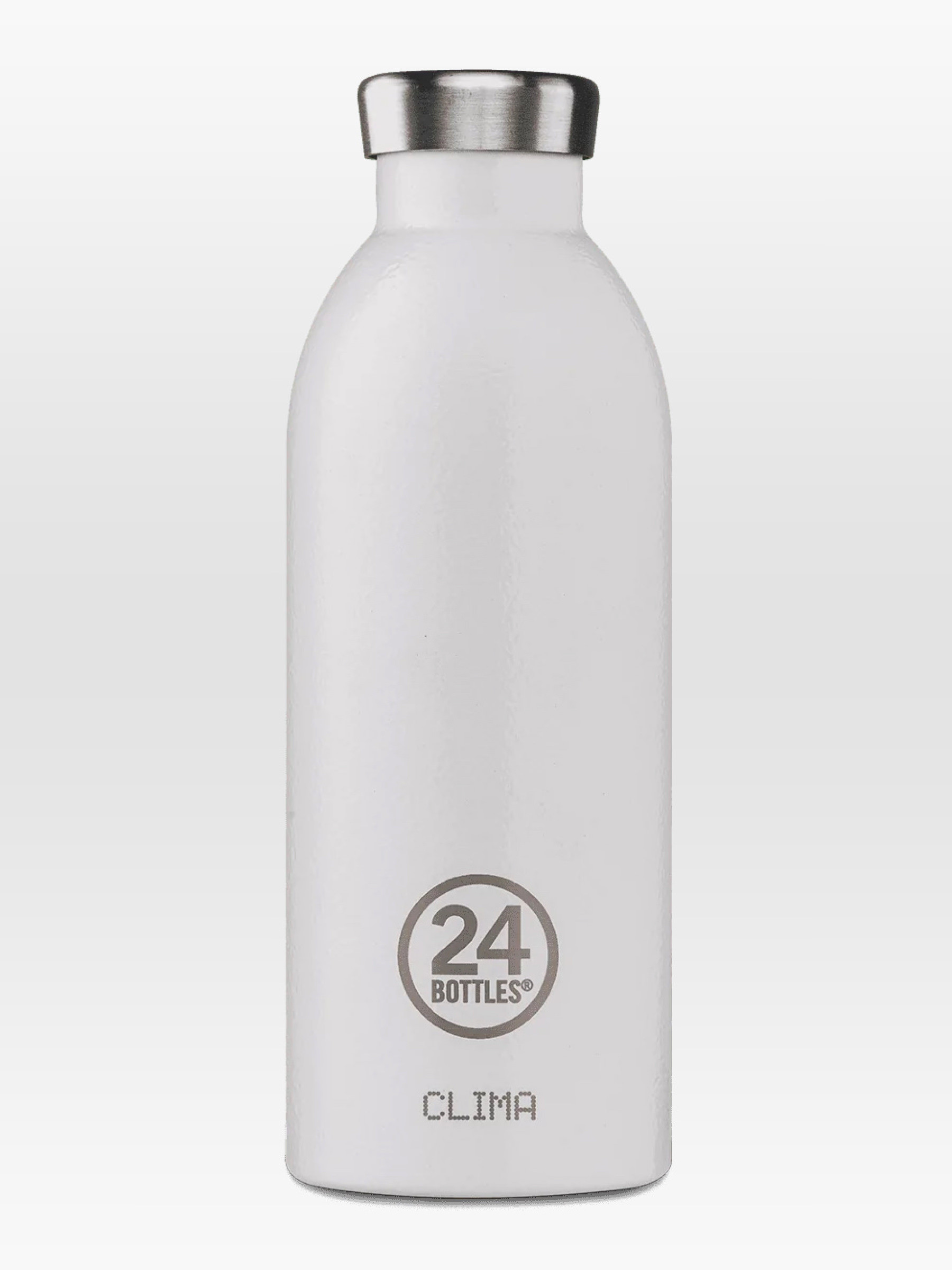 Thermosflasche Clima arctic white 24Bottles