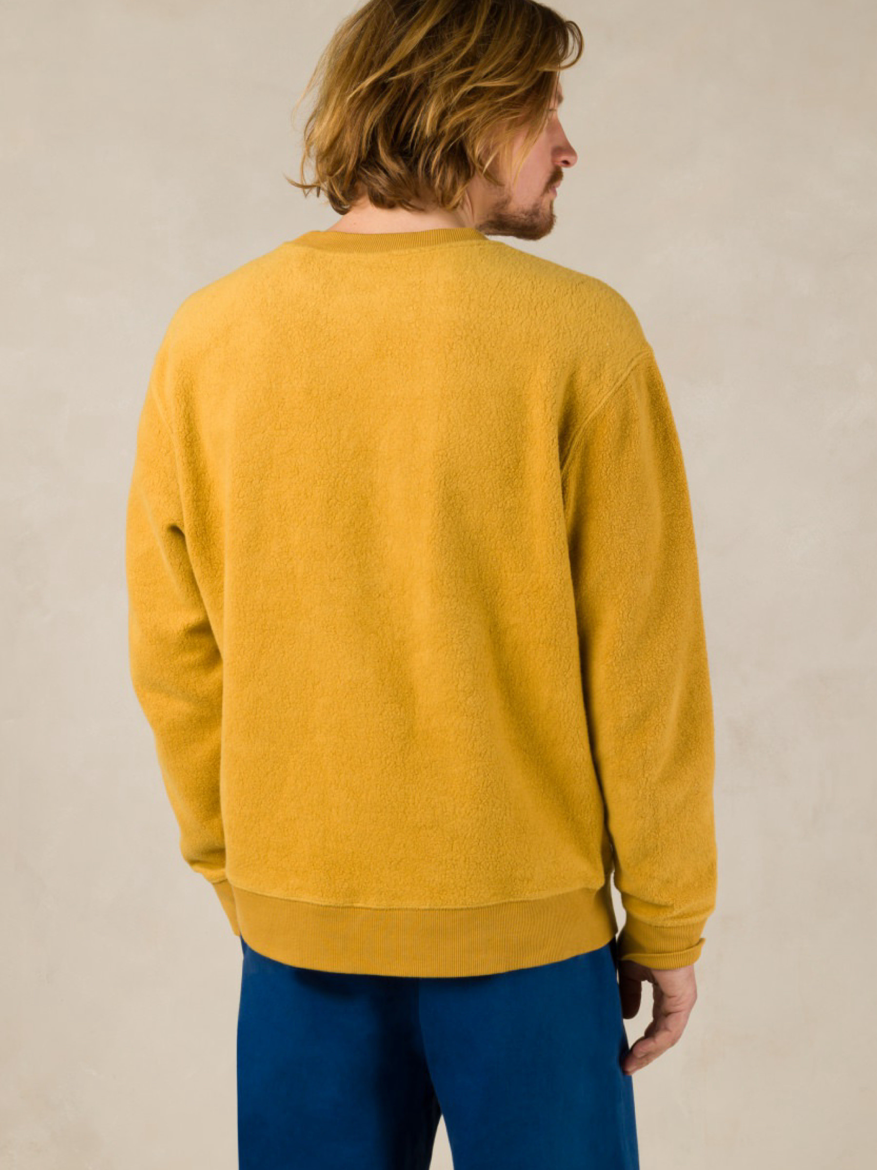 Pullover Neil ochre carp Kings of Indigo – K.O.I.