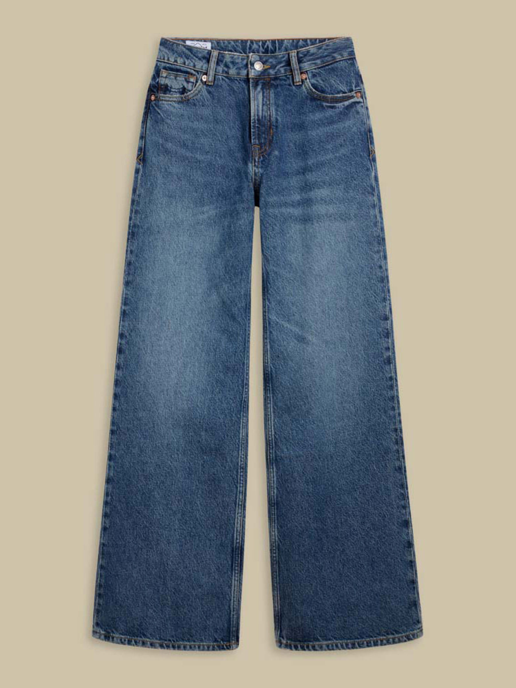 Jeans Jane eco recycled blue used Kings of Indigo – K.O.I.