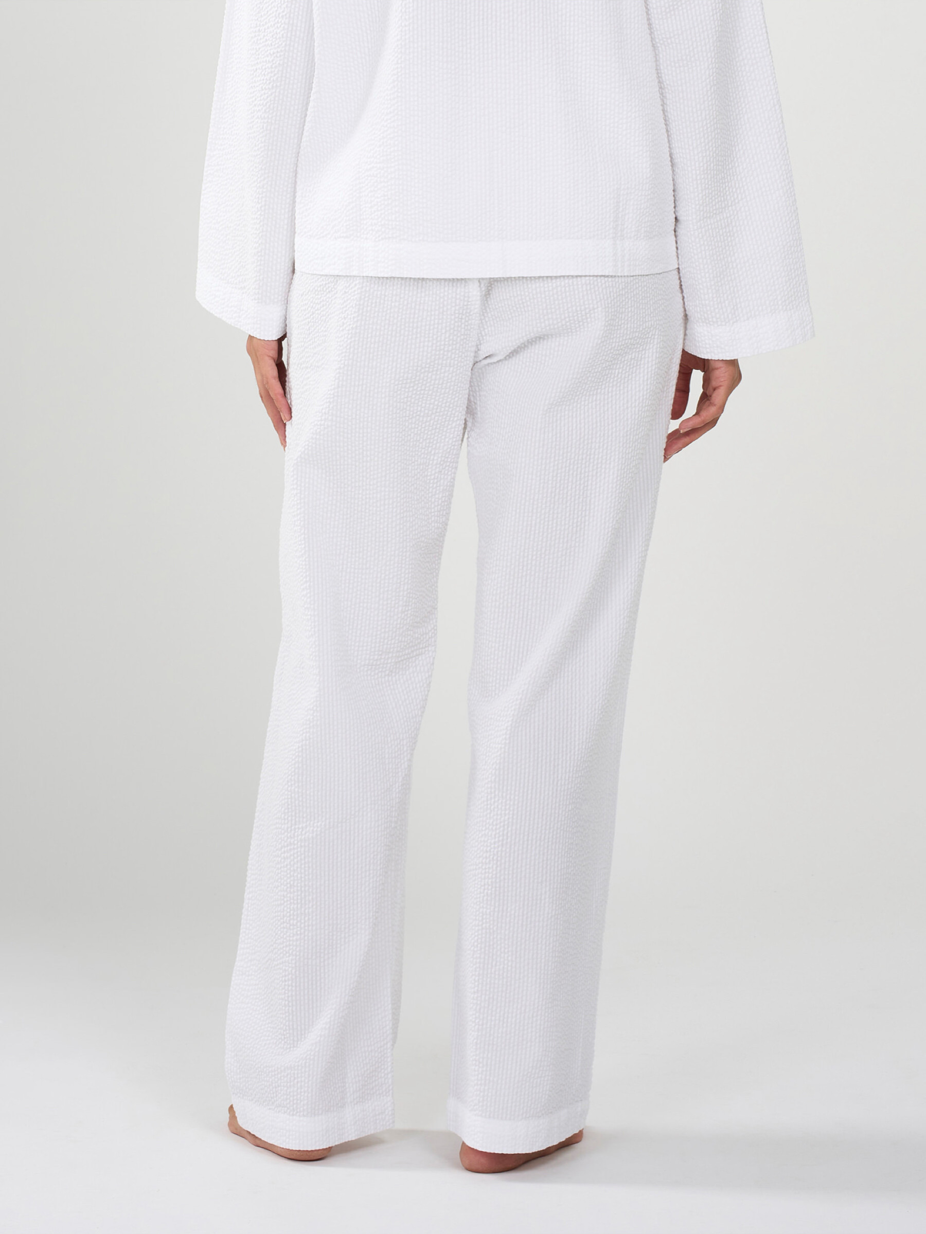 Hose Pyjamas Pants bright white Knowledge Cotton Apparel