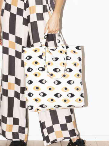 Tasche Tote Bag funny eye Komana