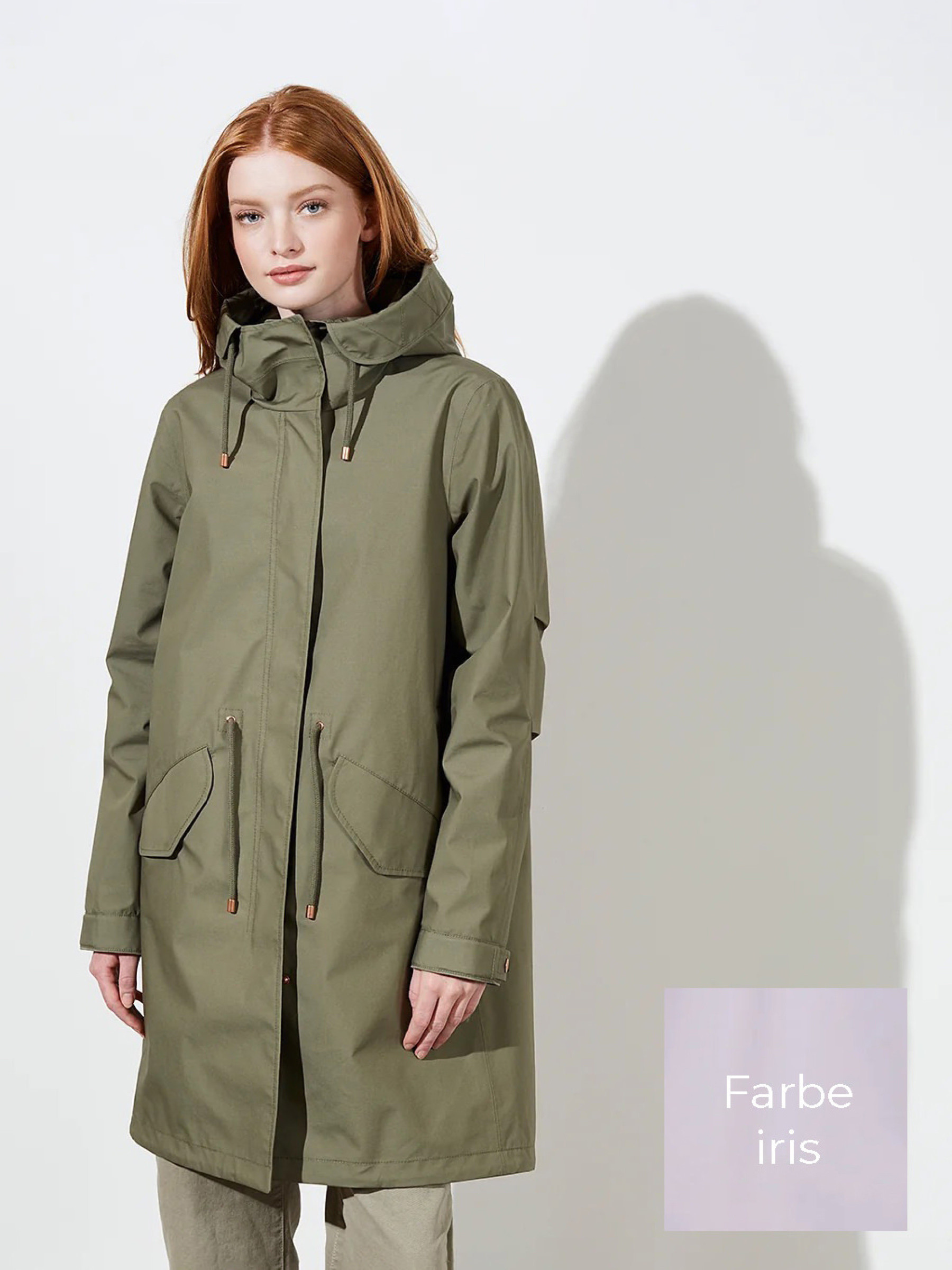 Mantel Summer Parka Lismore iris LangerChen