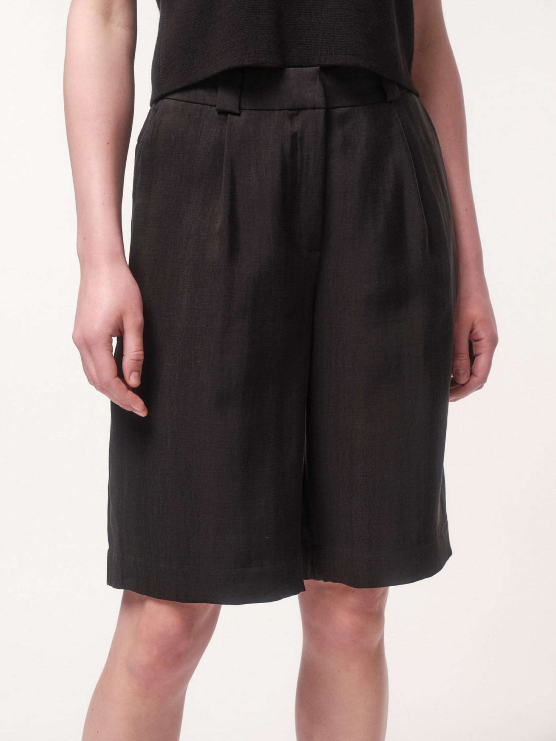 Shorts Bermuda black Lanius