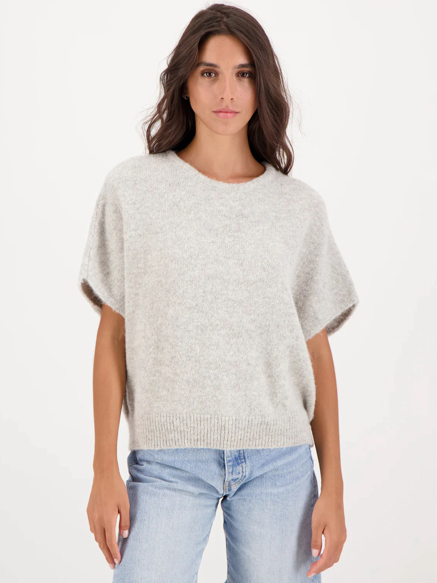 Pullover Aube Sleeveless Sweater light grey Les Racines Du Ciel