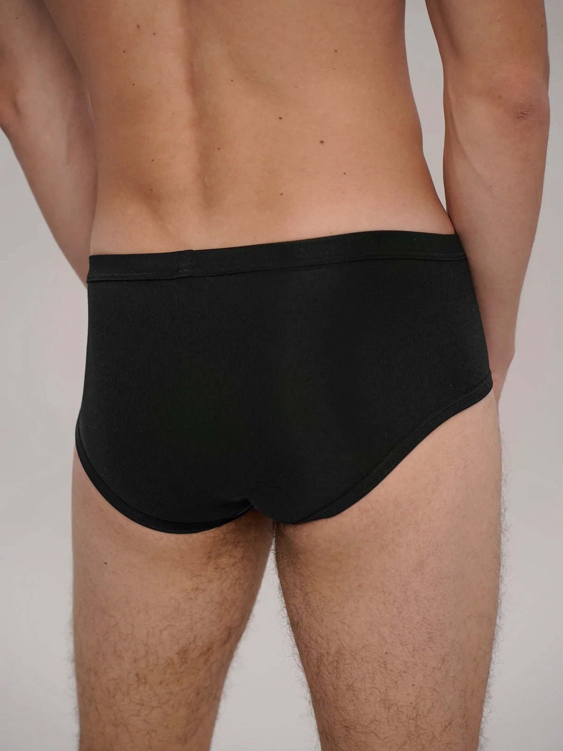 Unterhose Brief black moi-basics