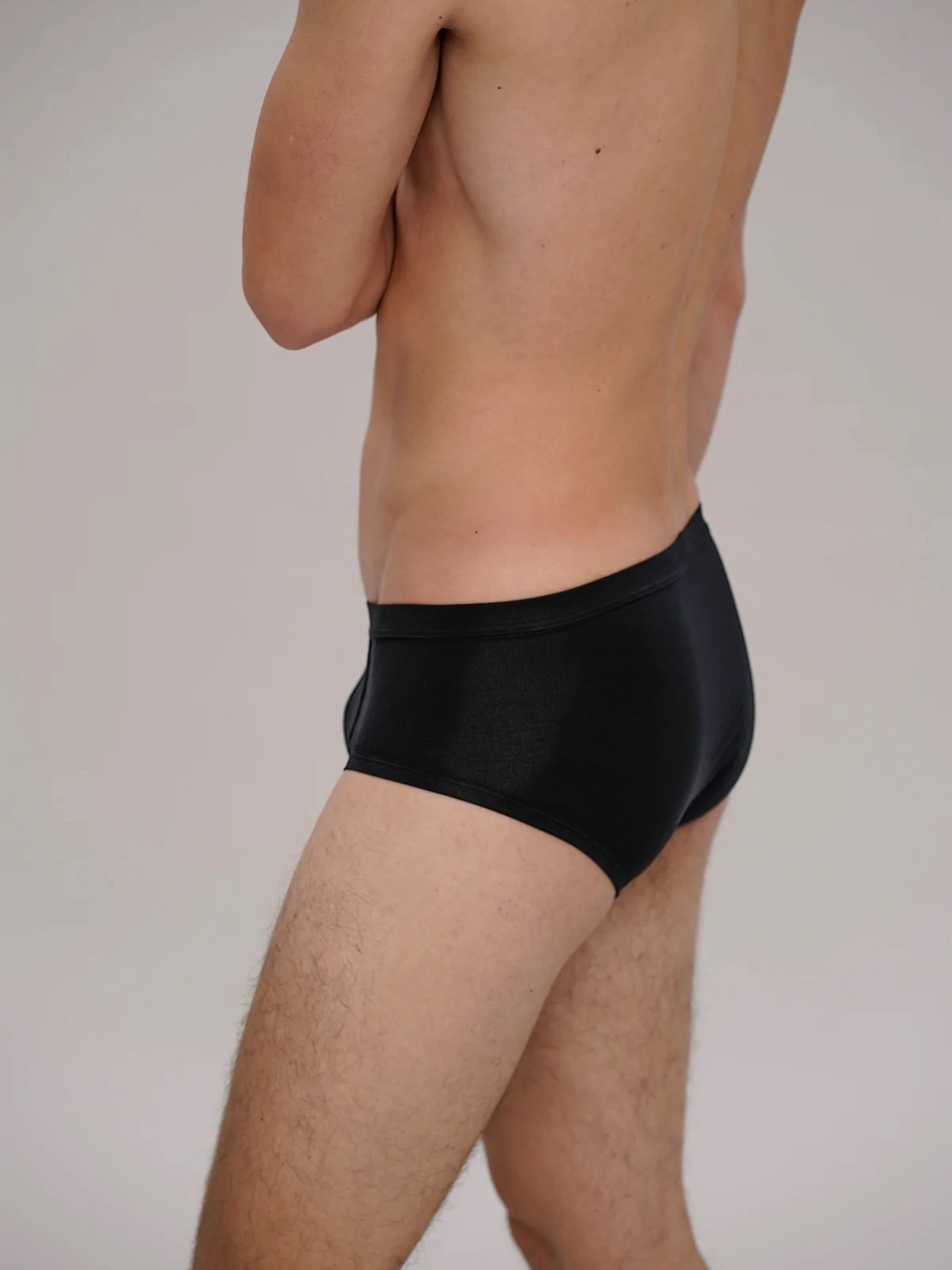 Unterhose Brief black moi-basics