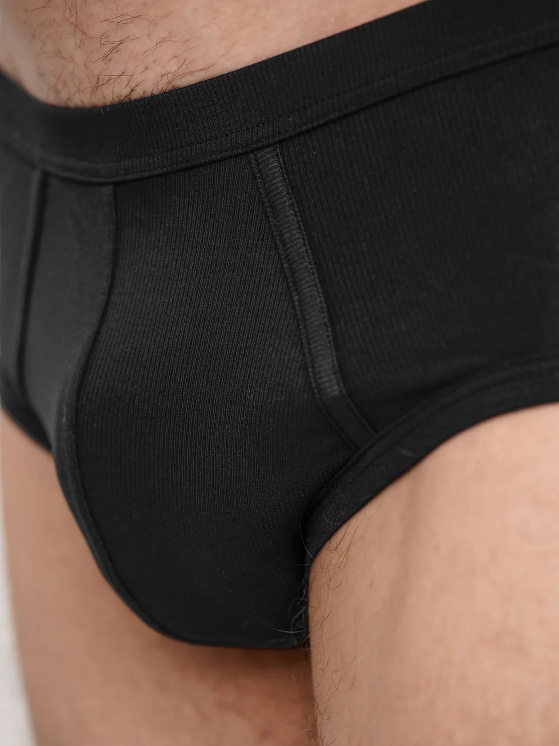 Unterhose Brief black moi-basics