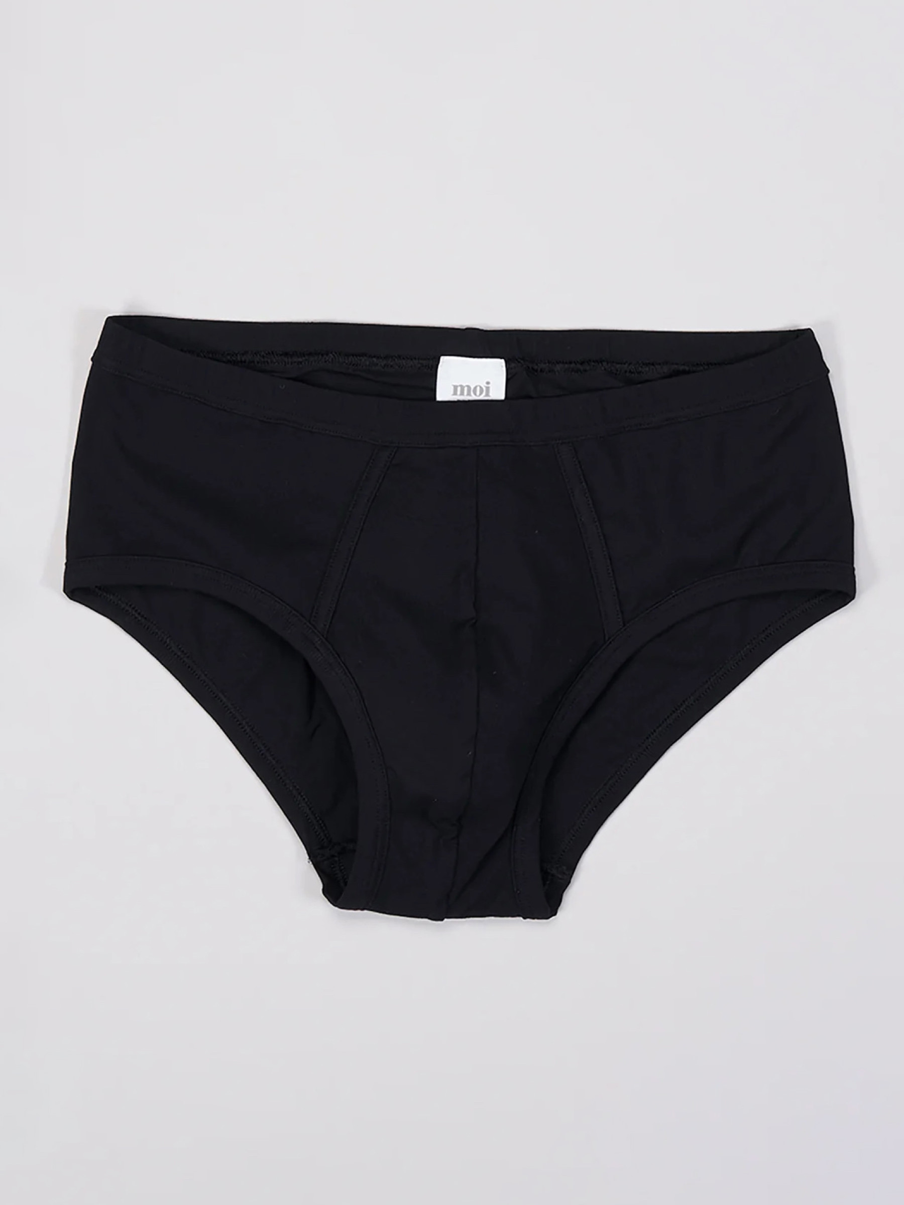 Unterhose Brief black moi-basics