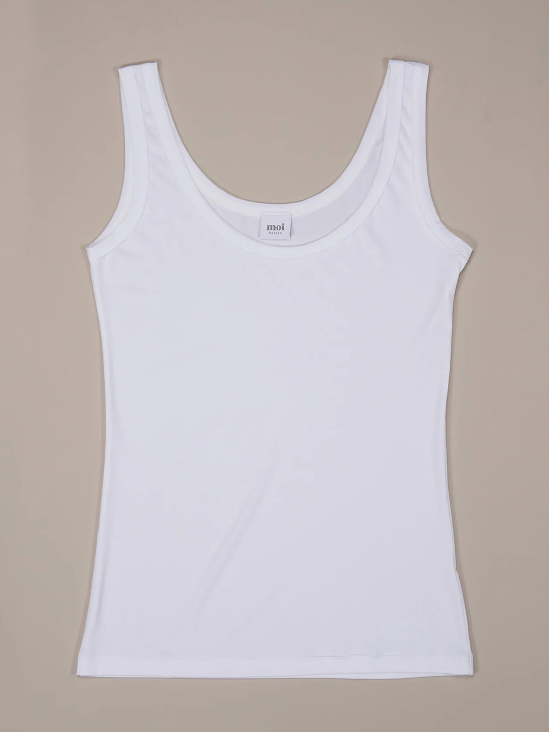 Unterhemd Tanktop white moi-basics