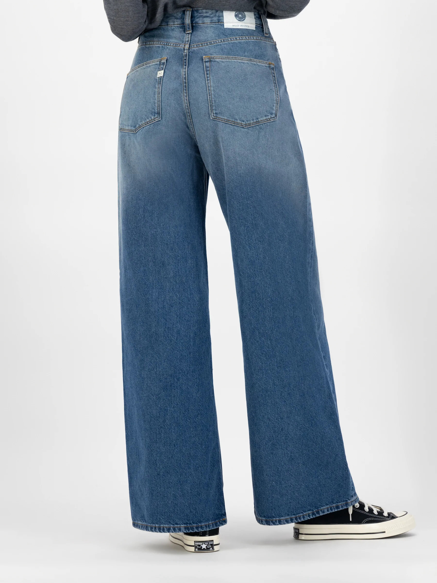 Hose Wyde Sara medium stone Mud Jeans