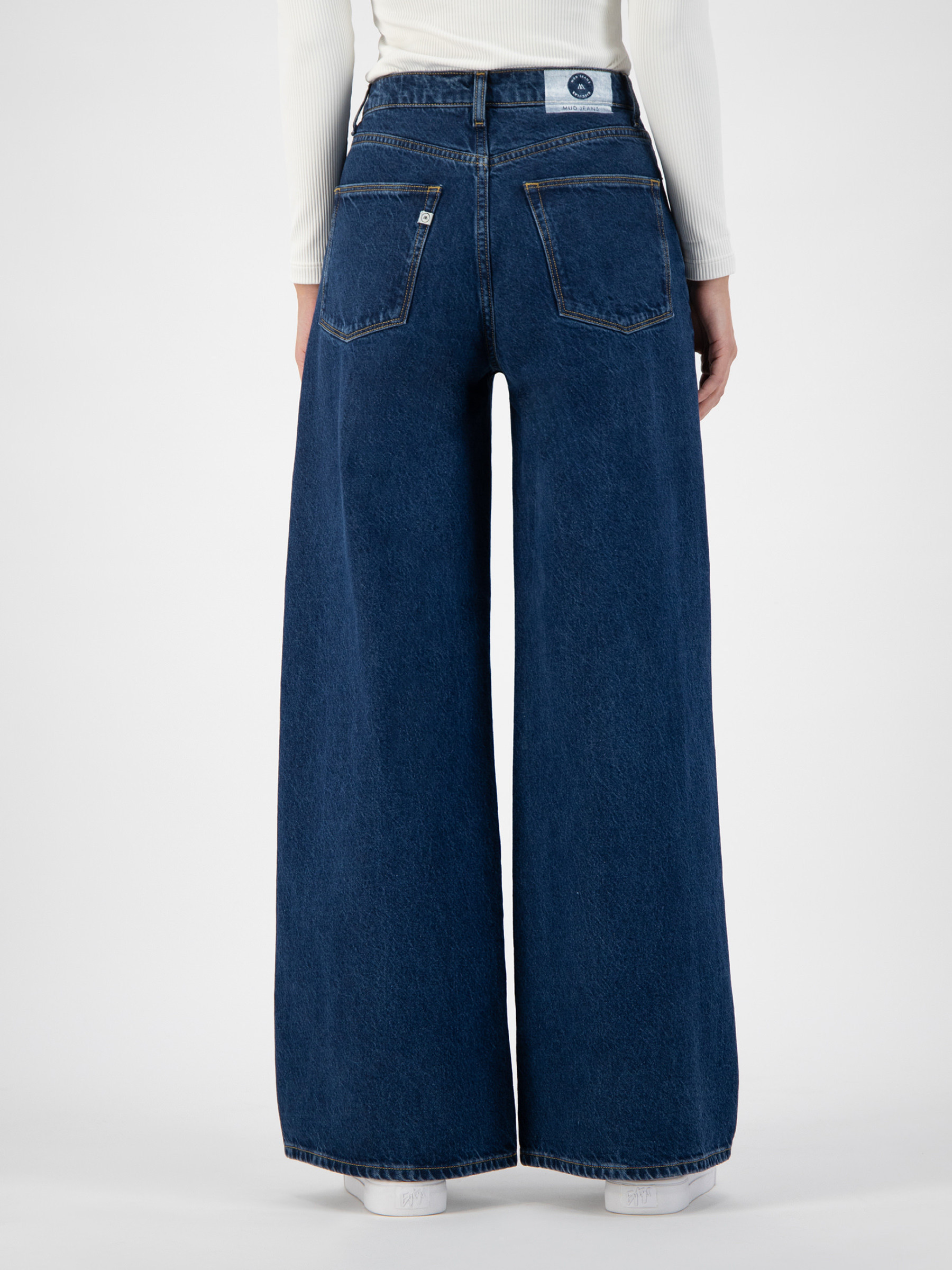 Hose Wyde Sara stone indigo Mud Jeans