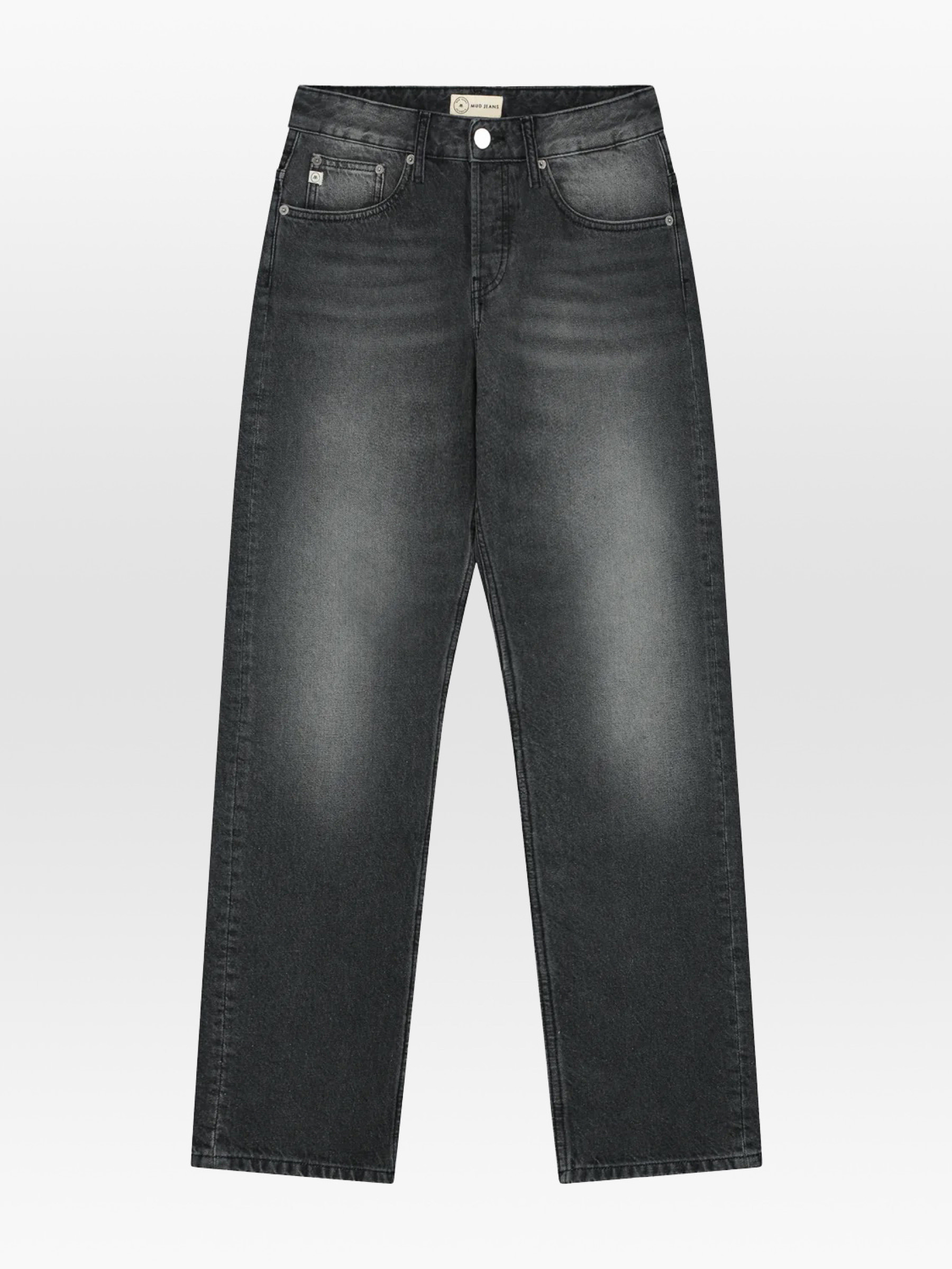 Hose Extra Easy worn black Mud Jeans