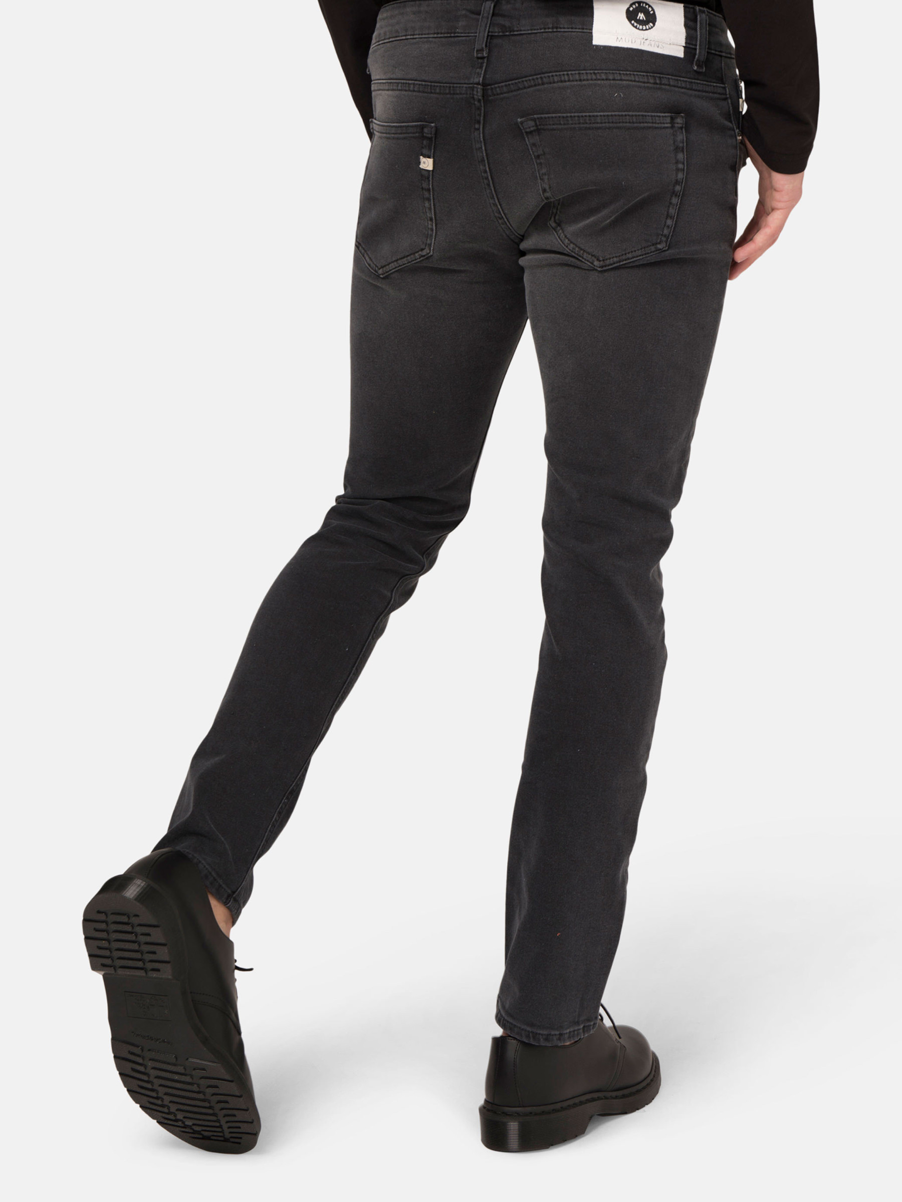 Hose Regular Dunn stone black Mud Jeans