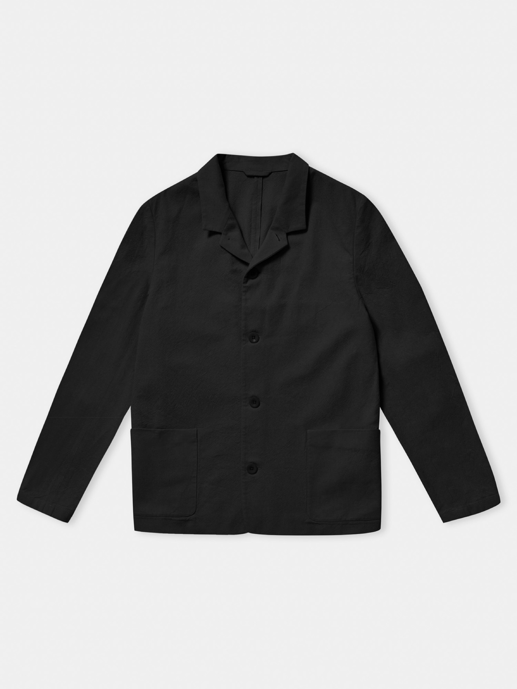 Jacke Enzo Blazer eco canvas black 230g About Companions