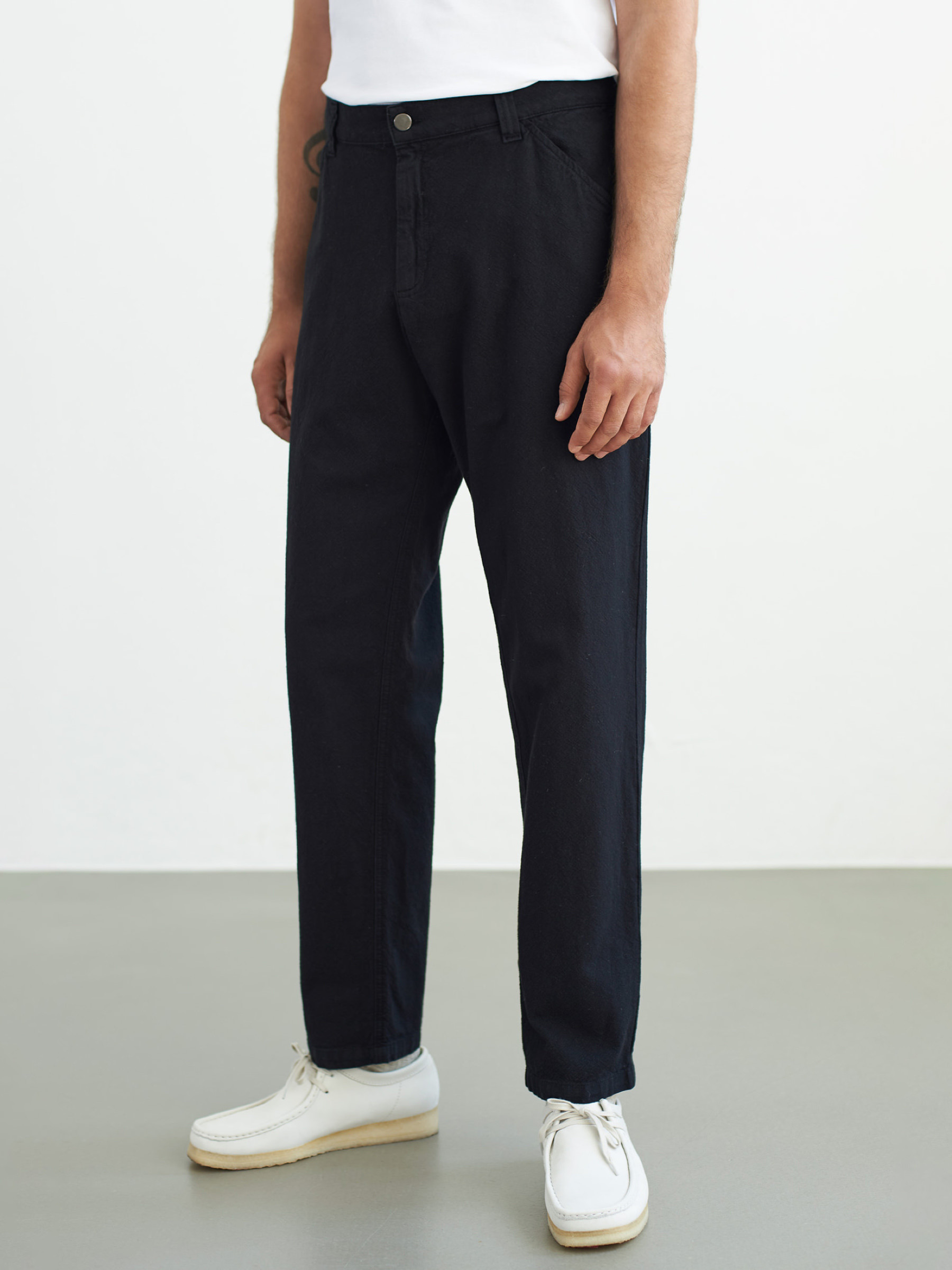 Hose Olf Trousers eco canvas black 230g About Companions