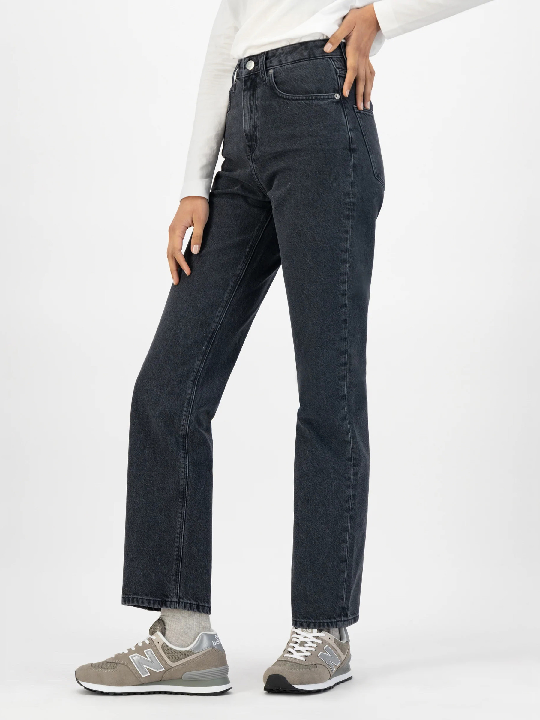 Hose Relax Rose used black Mud Jeans