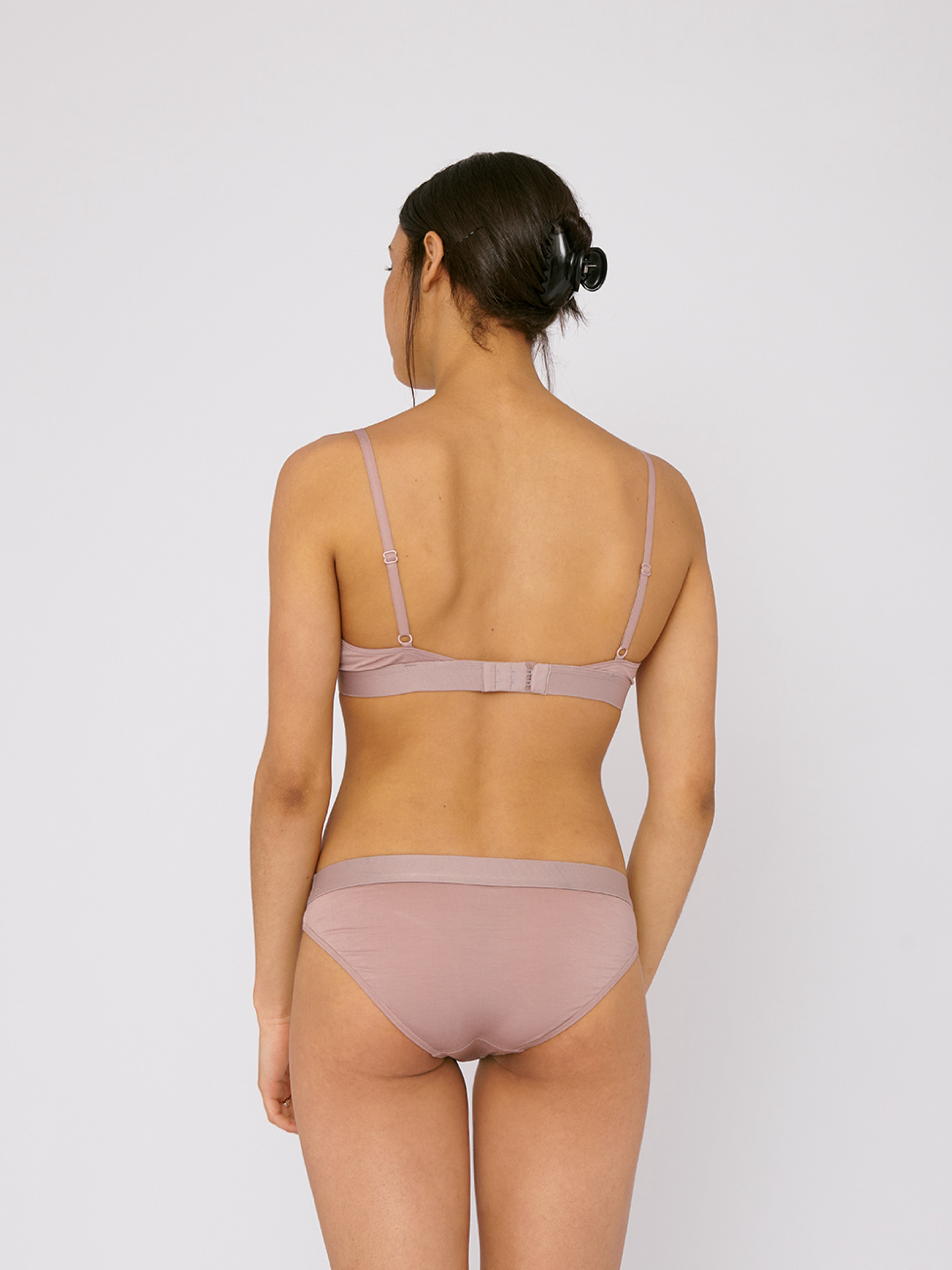 Unterhose Soft Touch Briefs 2pack dusty rose Organic Basics