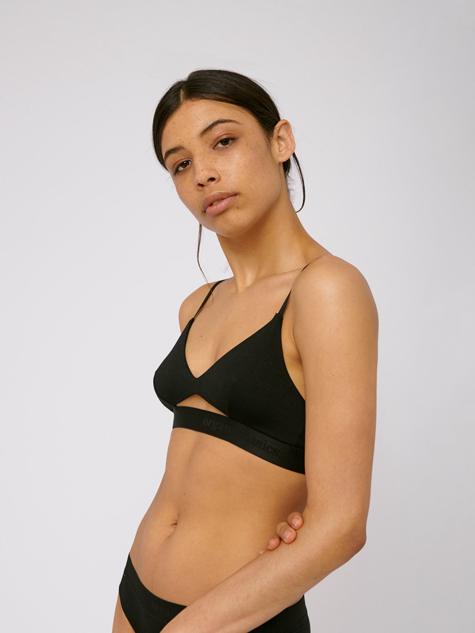 BH Soft Touch Bralette black Organic Basics