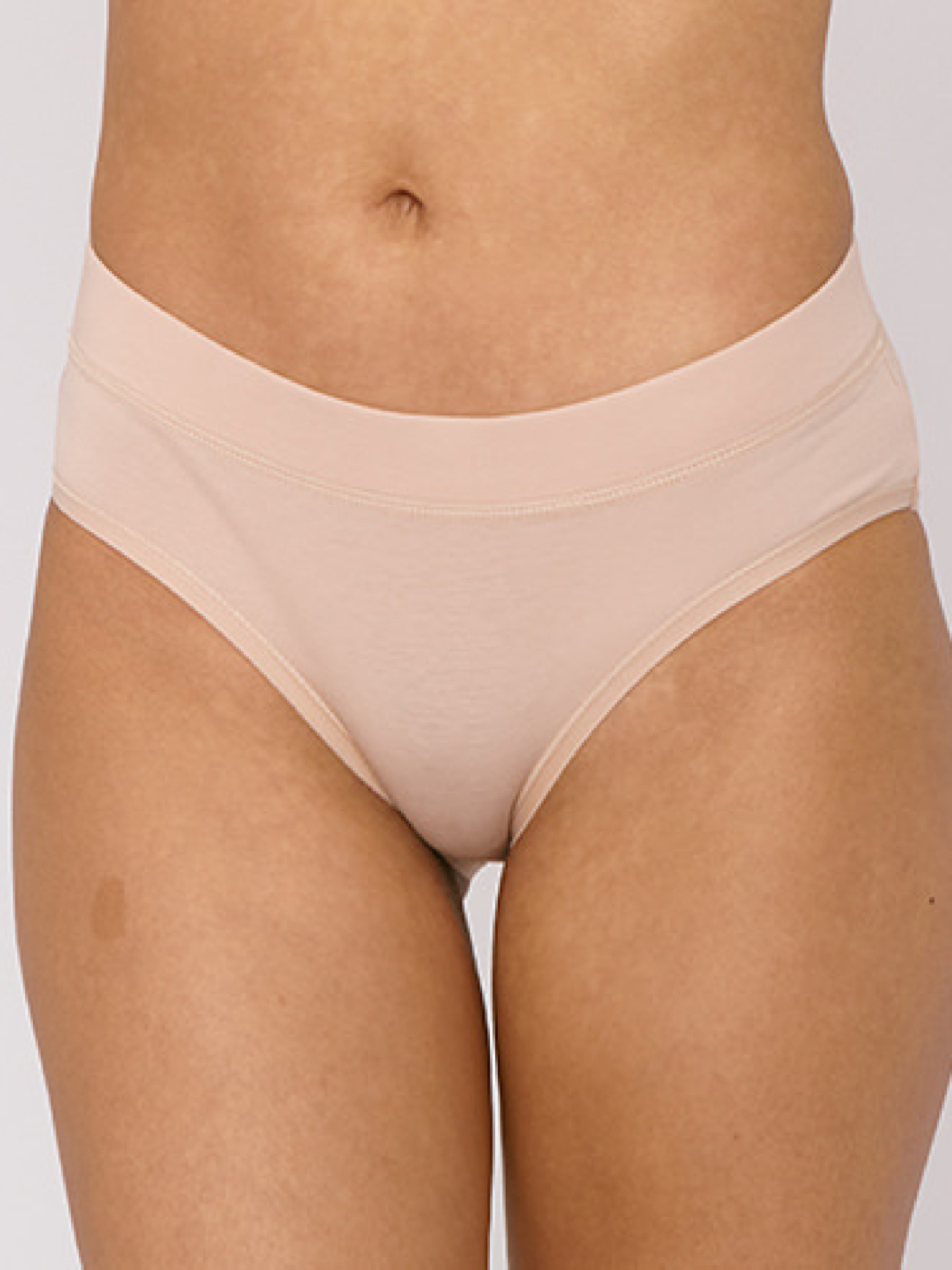 Unterhose Organic Cotton Bikini Briefs 2Pack oak Organic Basics