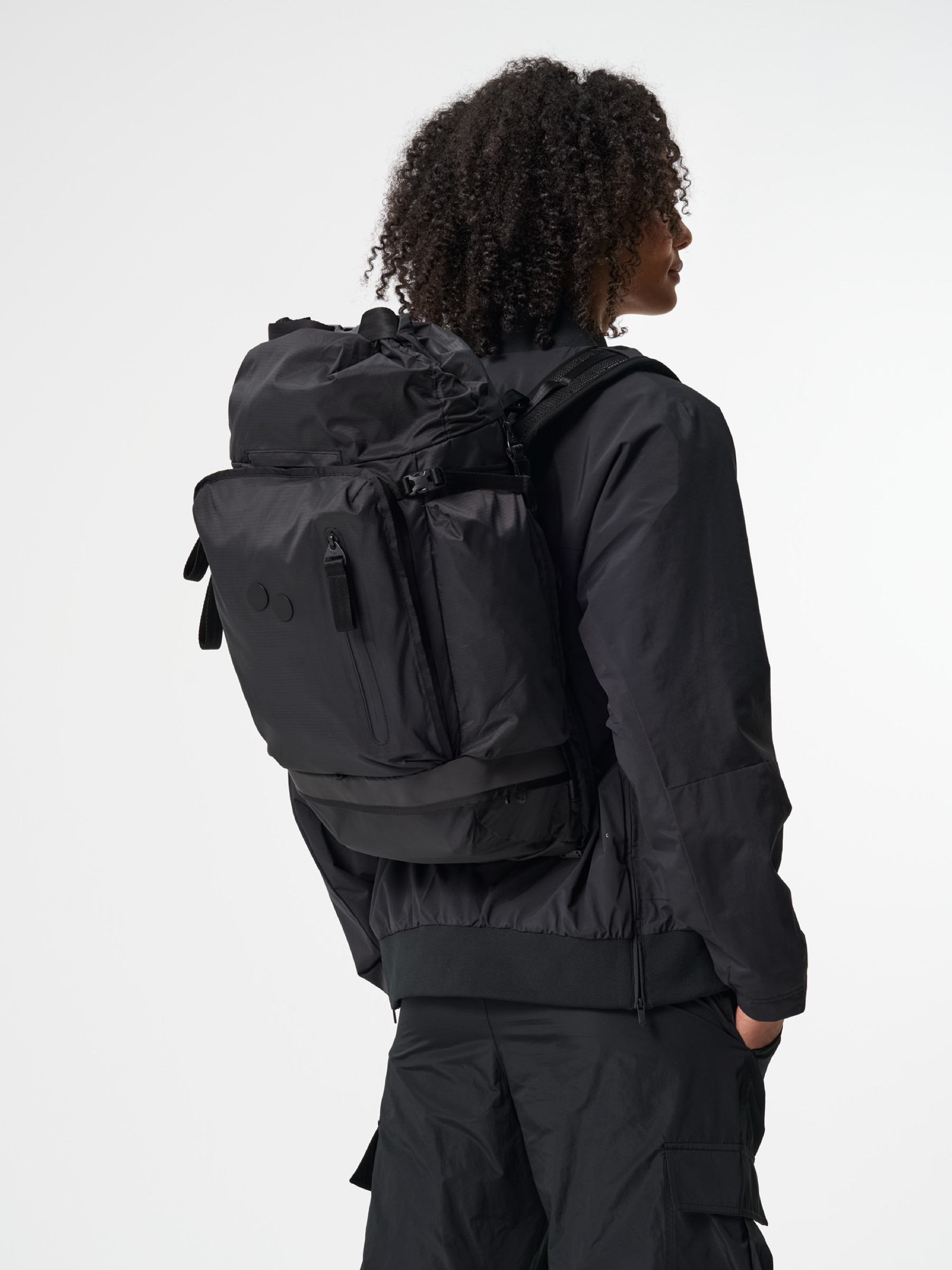 Rucksack Komut Medium pure black pinqponq