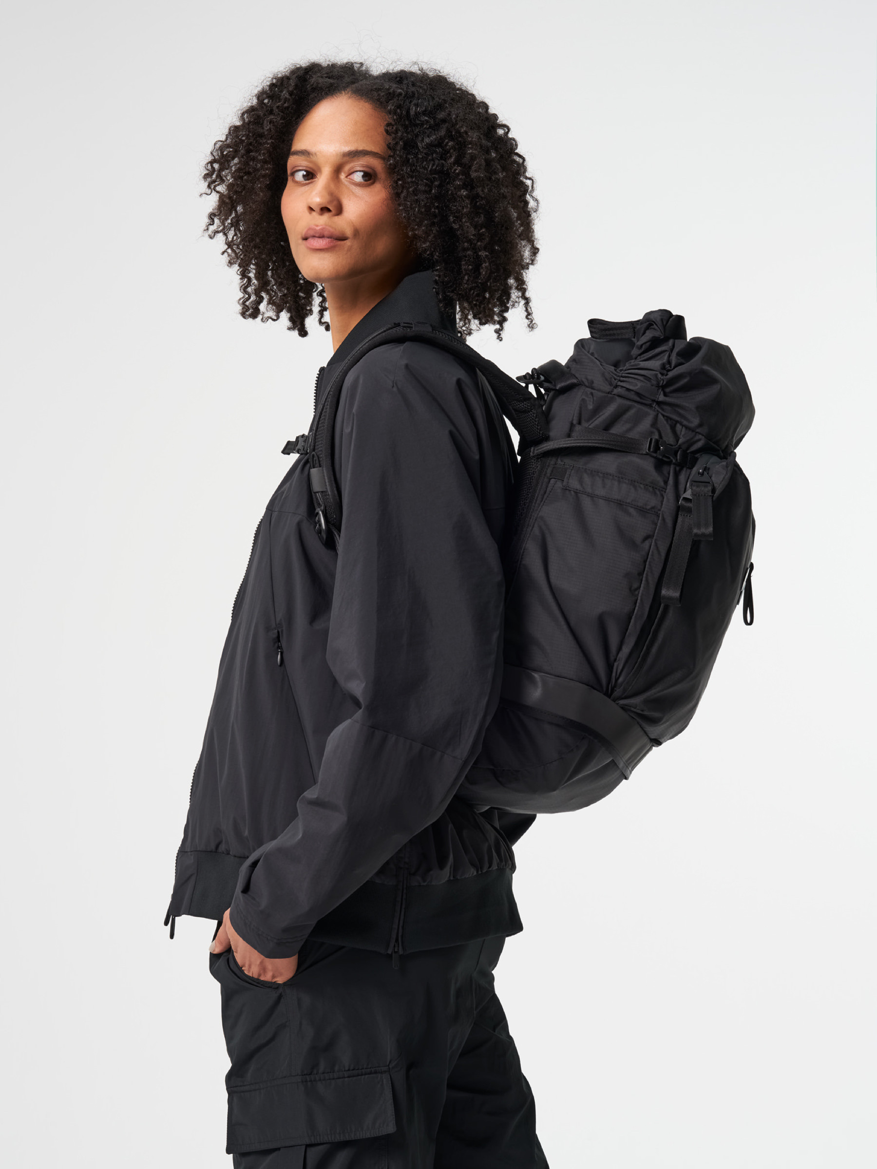 Rucksack Komut Medium pure black pinqponq