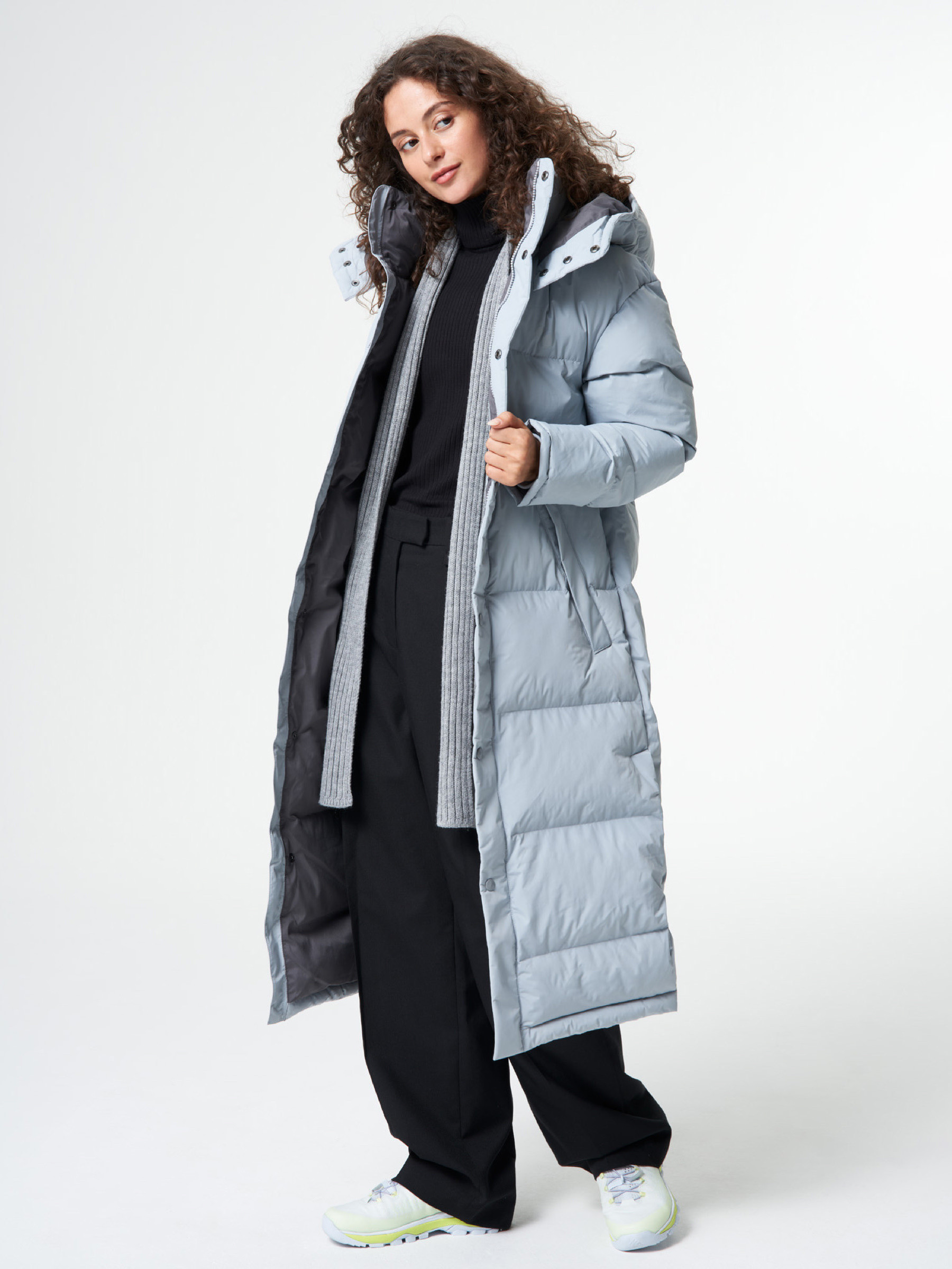 Mantel Puffy Parka iced grey pinqponq