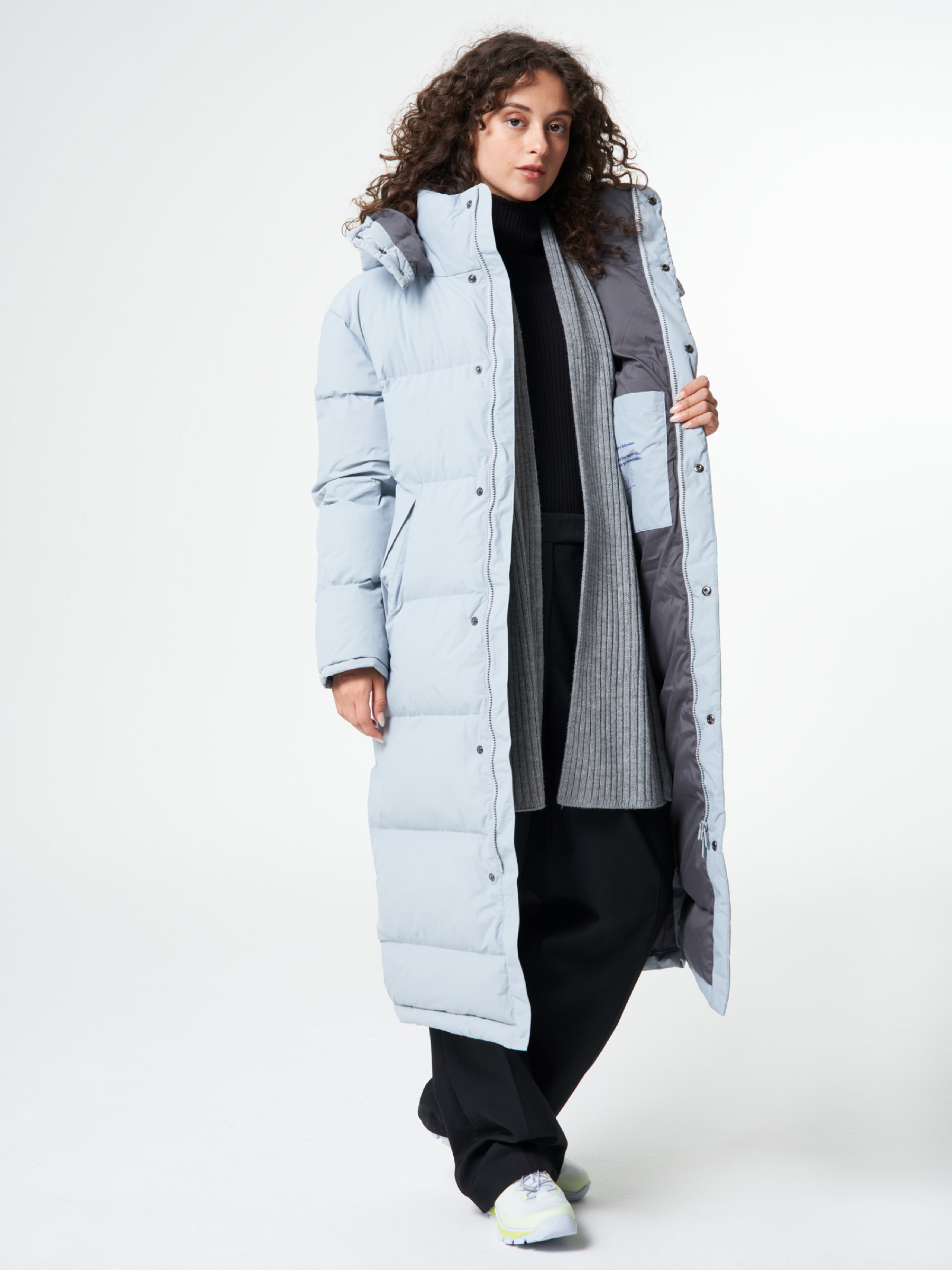 Mantel Puffy Parka iced grey pinqponq