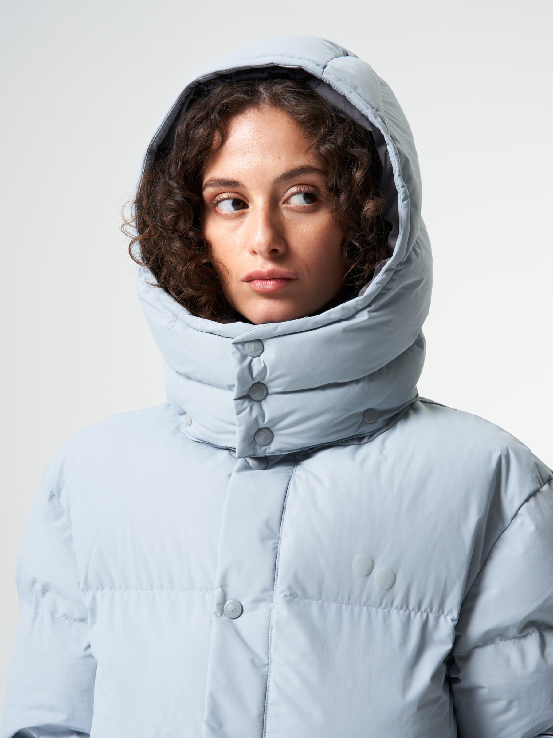 Mantel Puffy Parka iced grey pinqponq