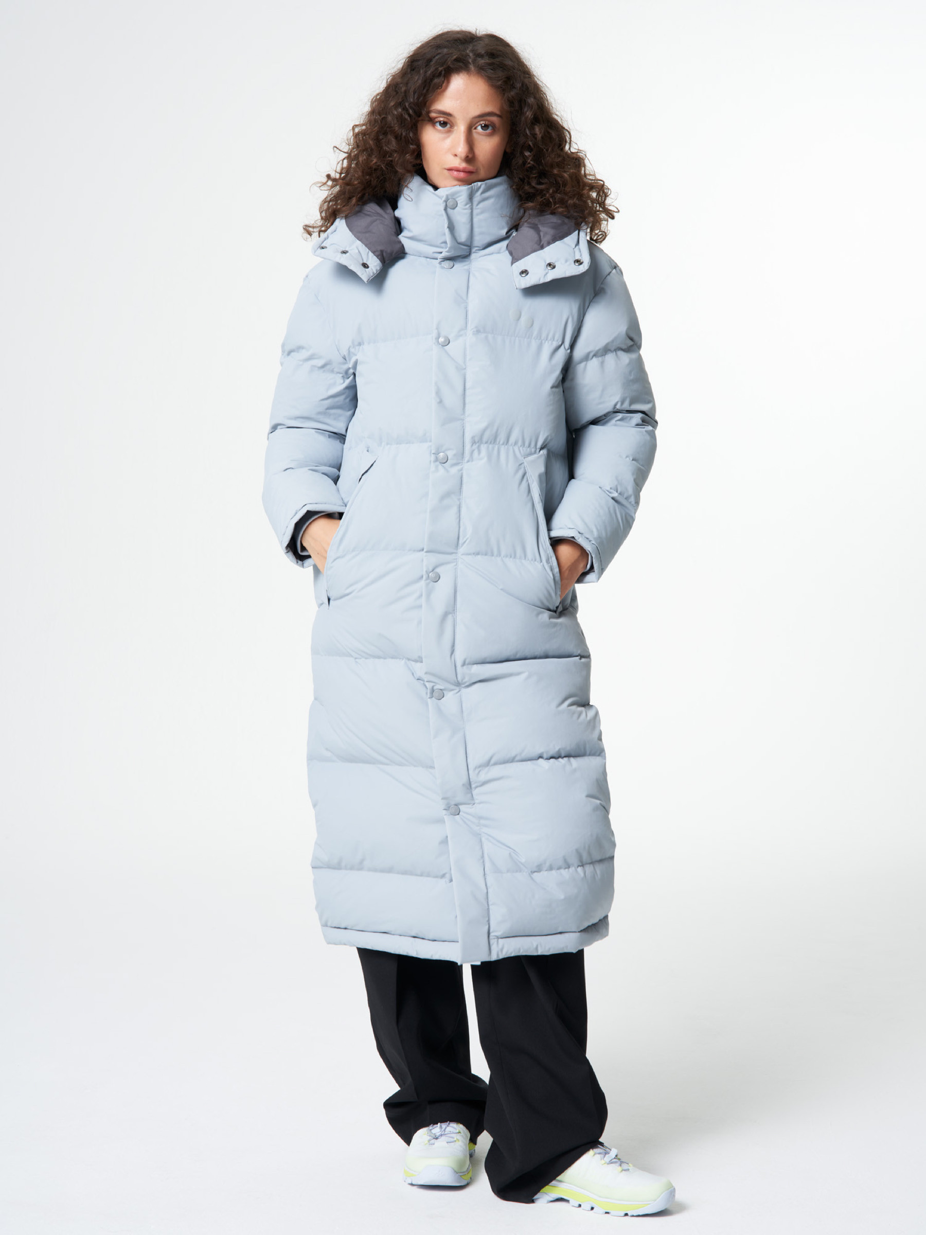 Mantel Puffy Parka iced grey pinqponq