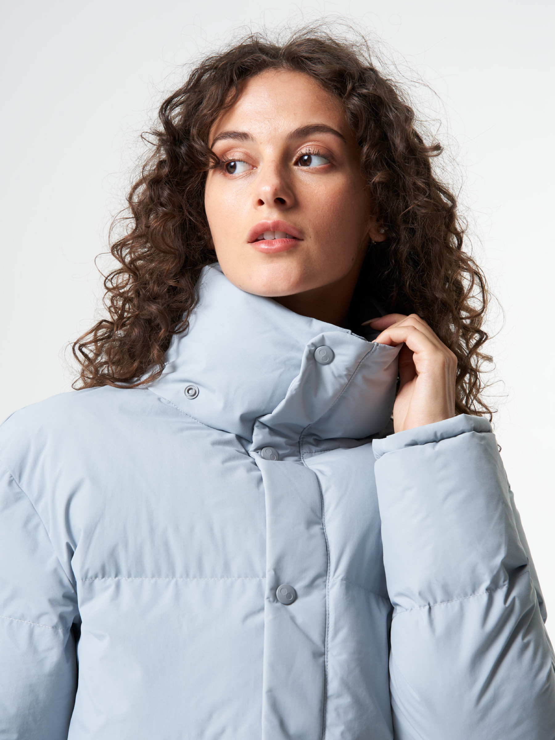 Mantel Puffy Parka iced grey pinqponq