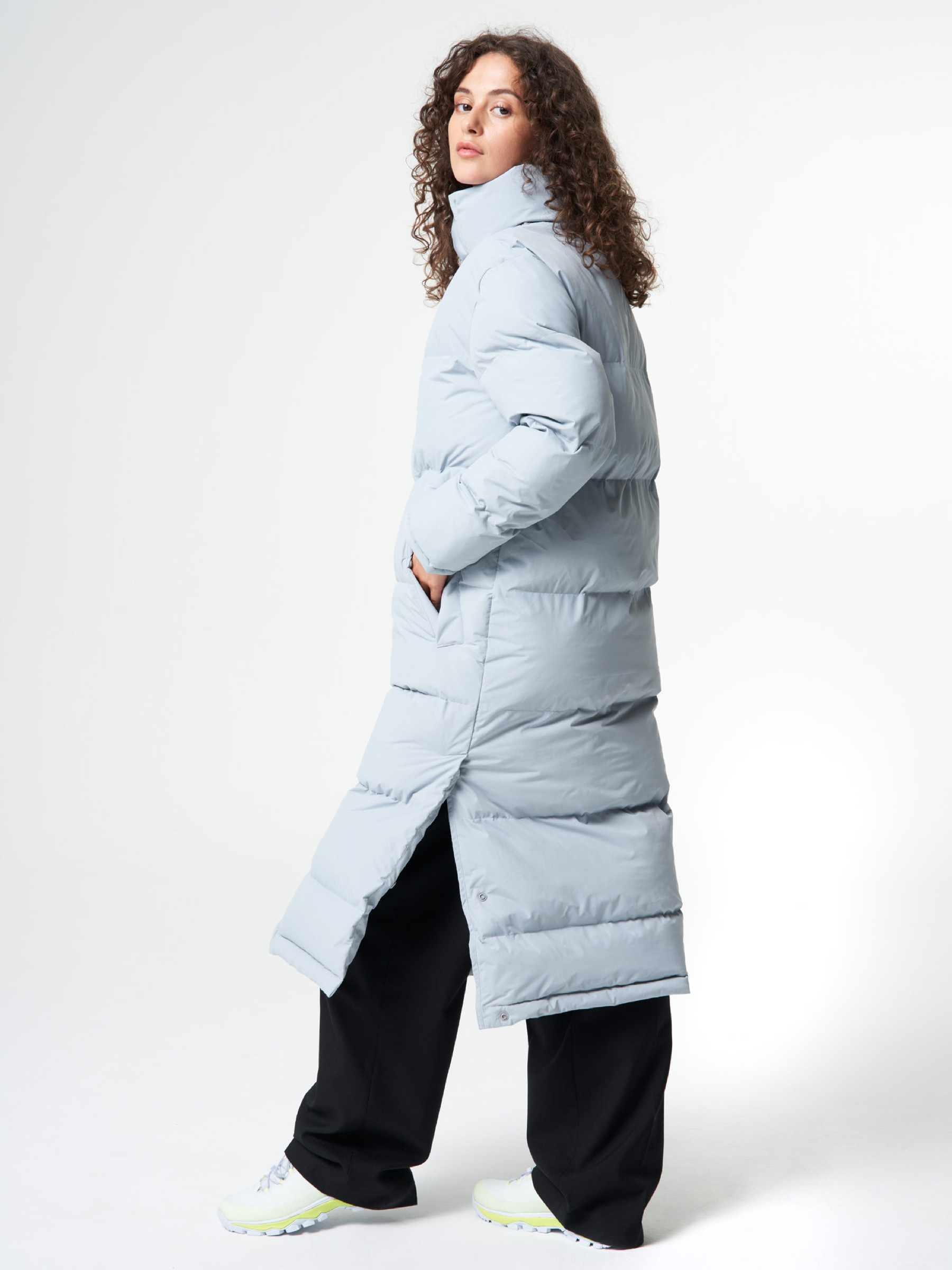 Mantel Puffy Parka iced grey pinqponq