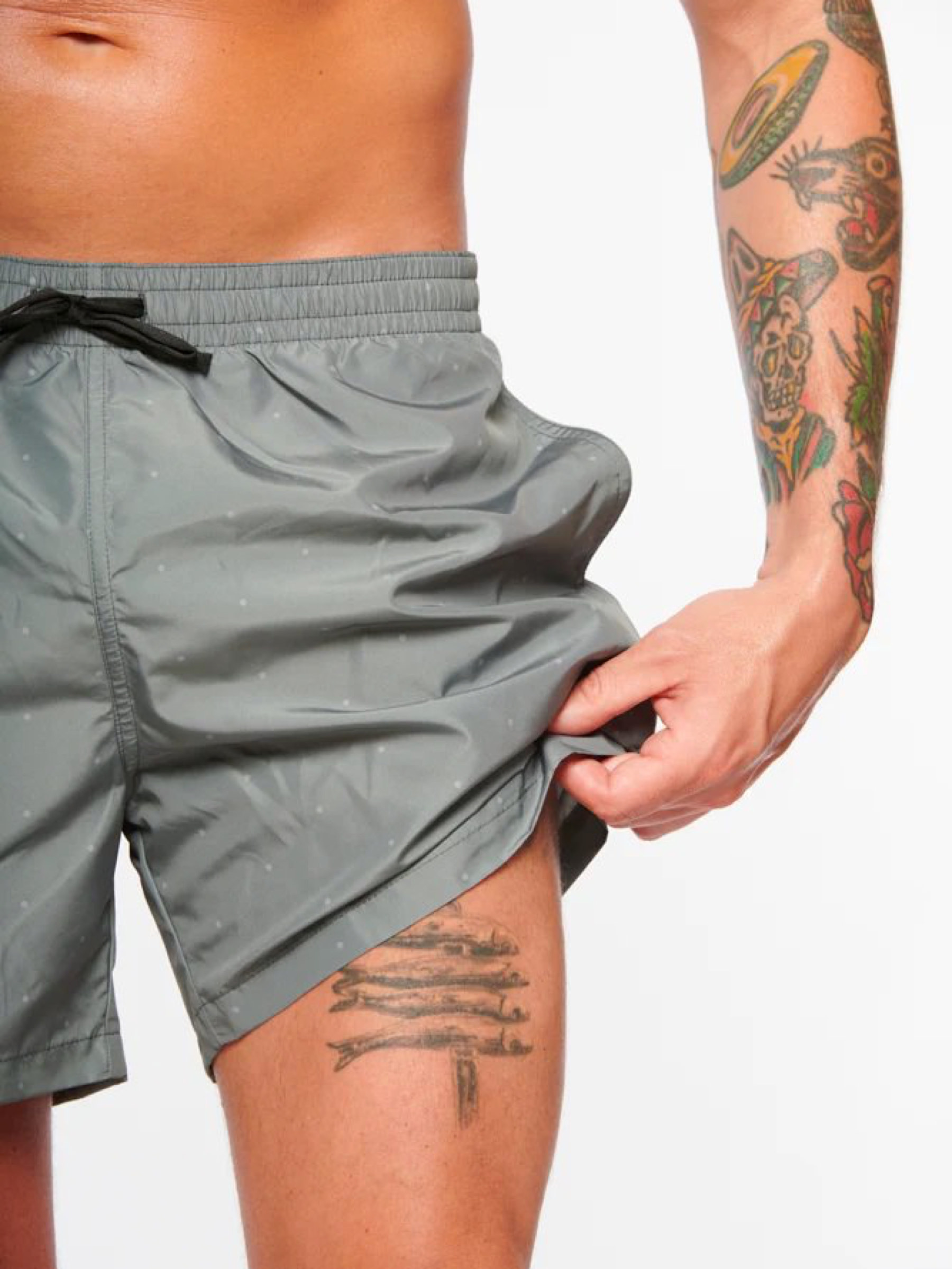 Badehose Honu Shorts gray Pura