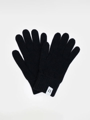 Handschuhe Recycled Cashmere Men Gloves Paolo black ardesia Rifo