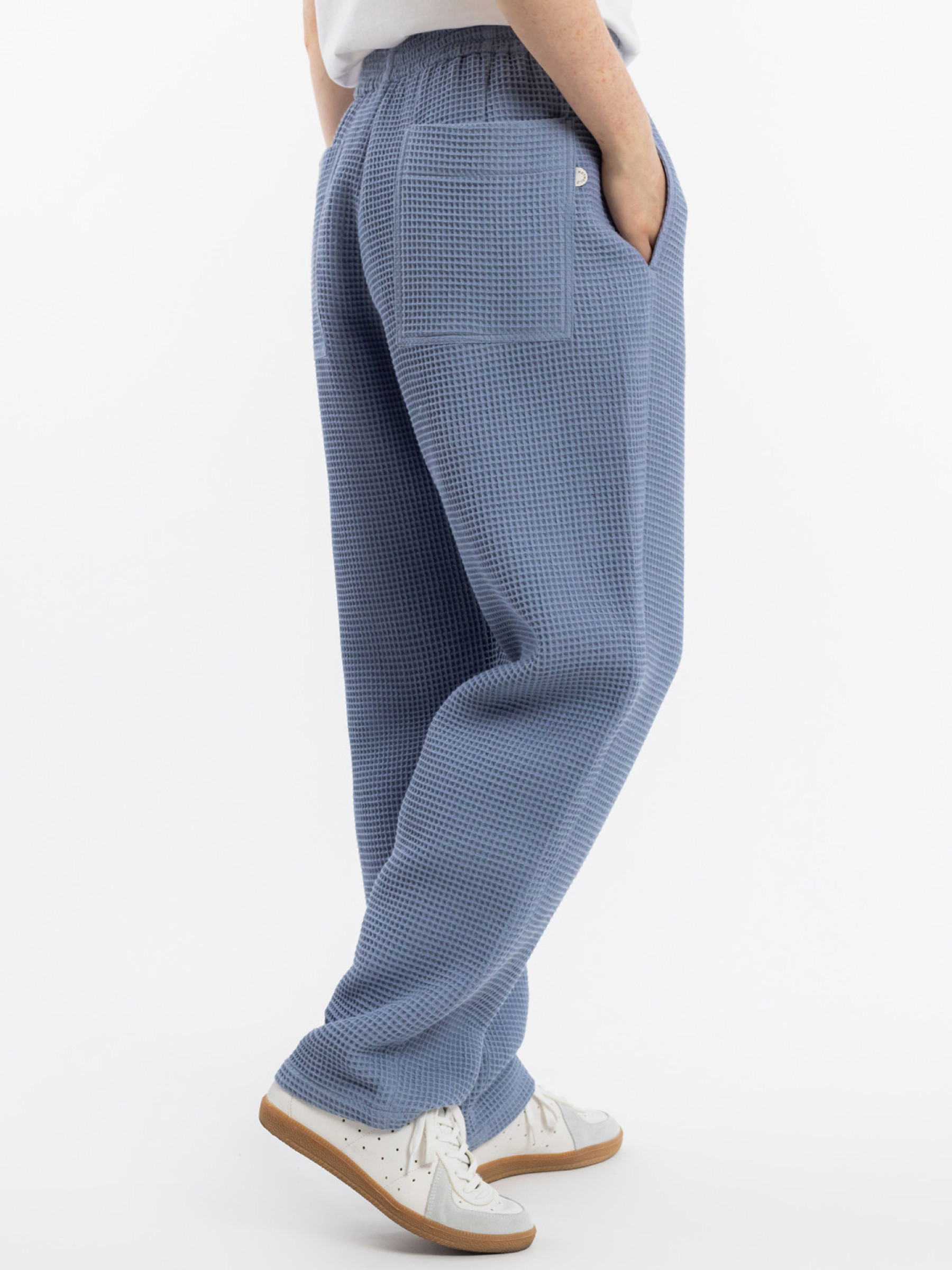 Hose Wide Pant stone blue Rotholz