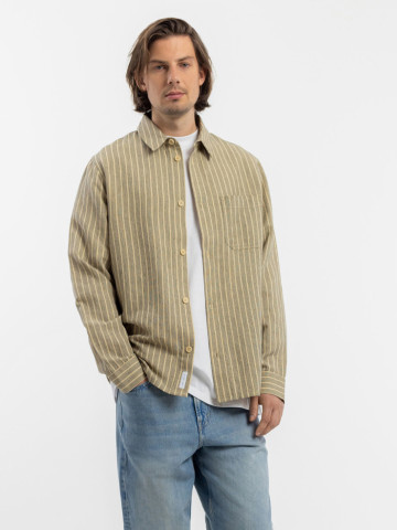 Hemd Casual Shirt heavy pinstripe Rotholz