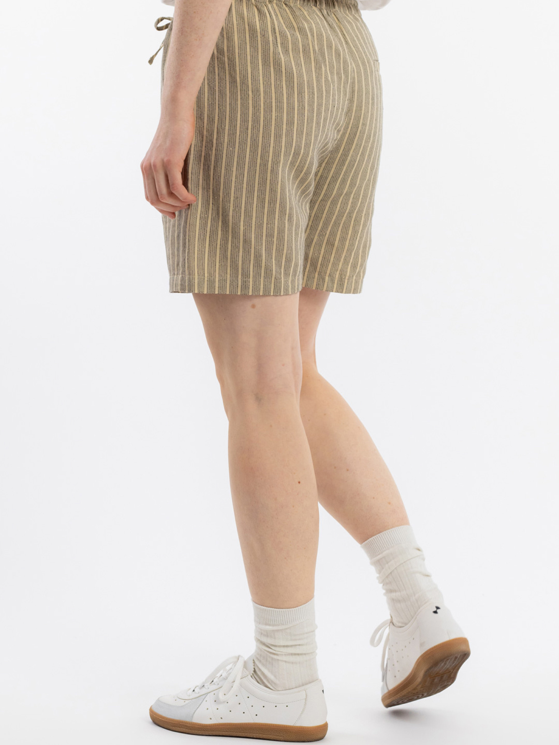 Hose Unisex Everyday Short heavy pinstripe Rotholz