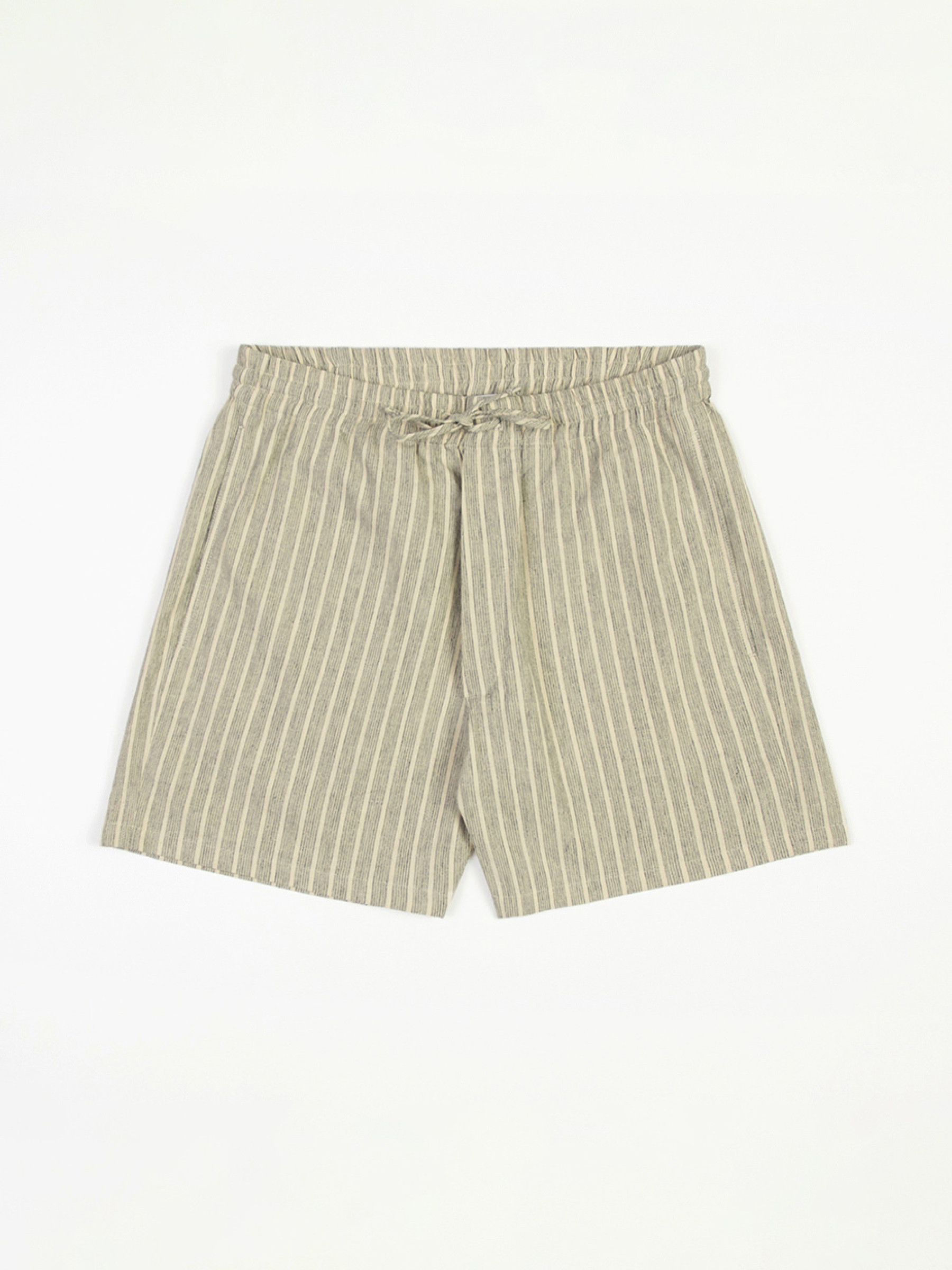 Hose Unisex Everyday Short heavy pinstripe Rotholz