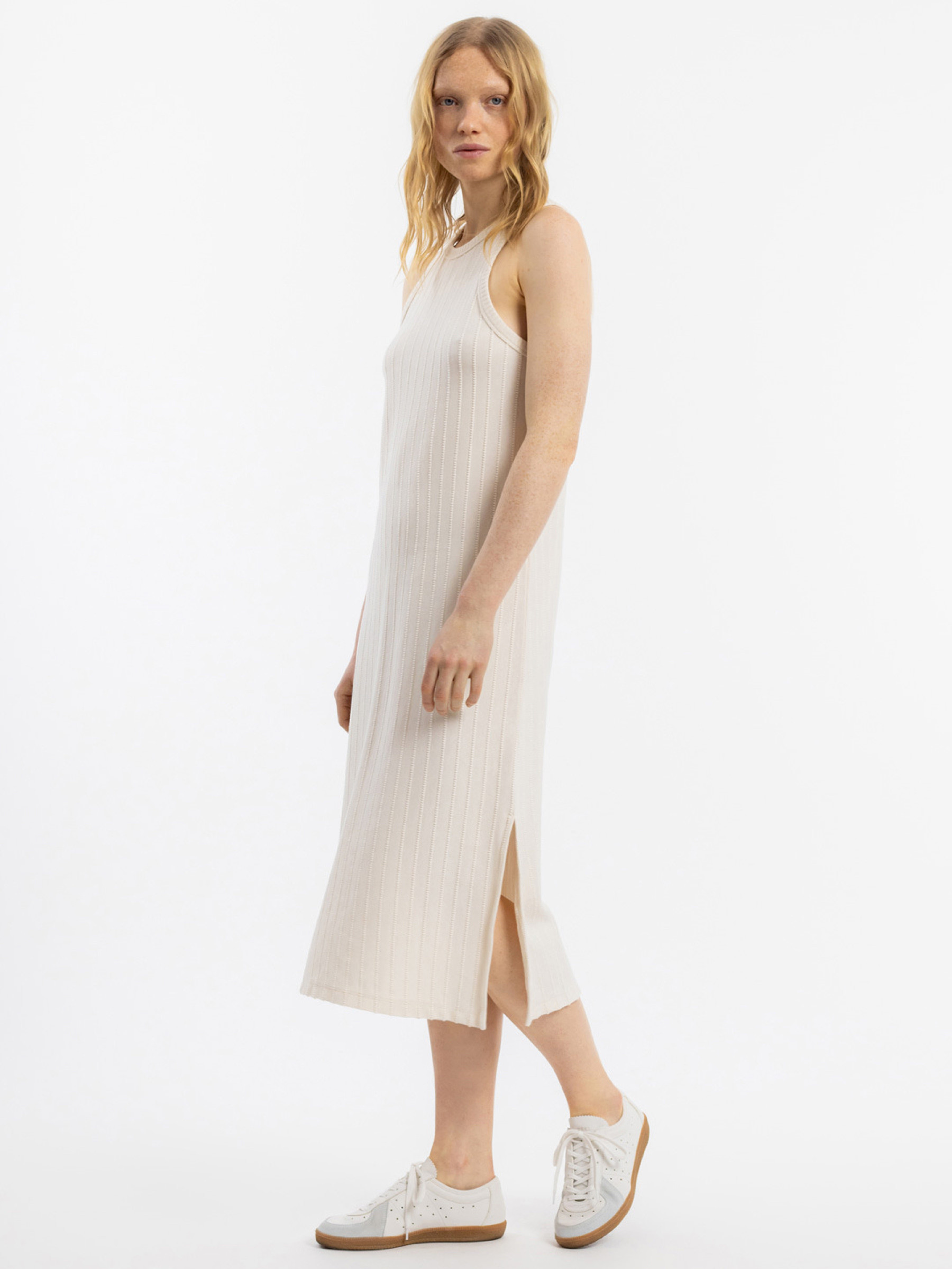 Kleid Knit Summer Dress natural white Rotholz