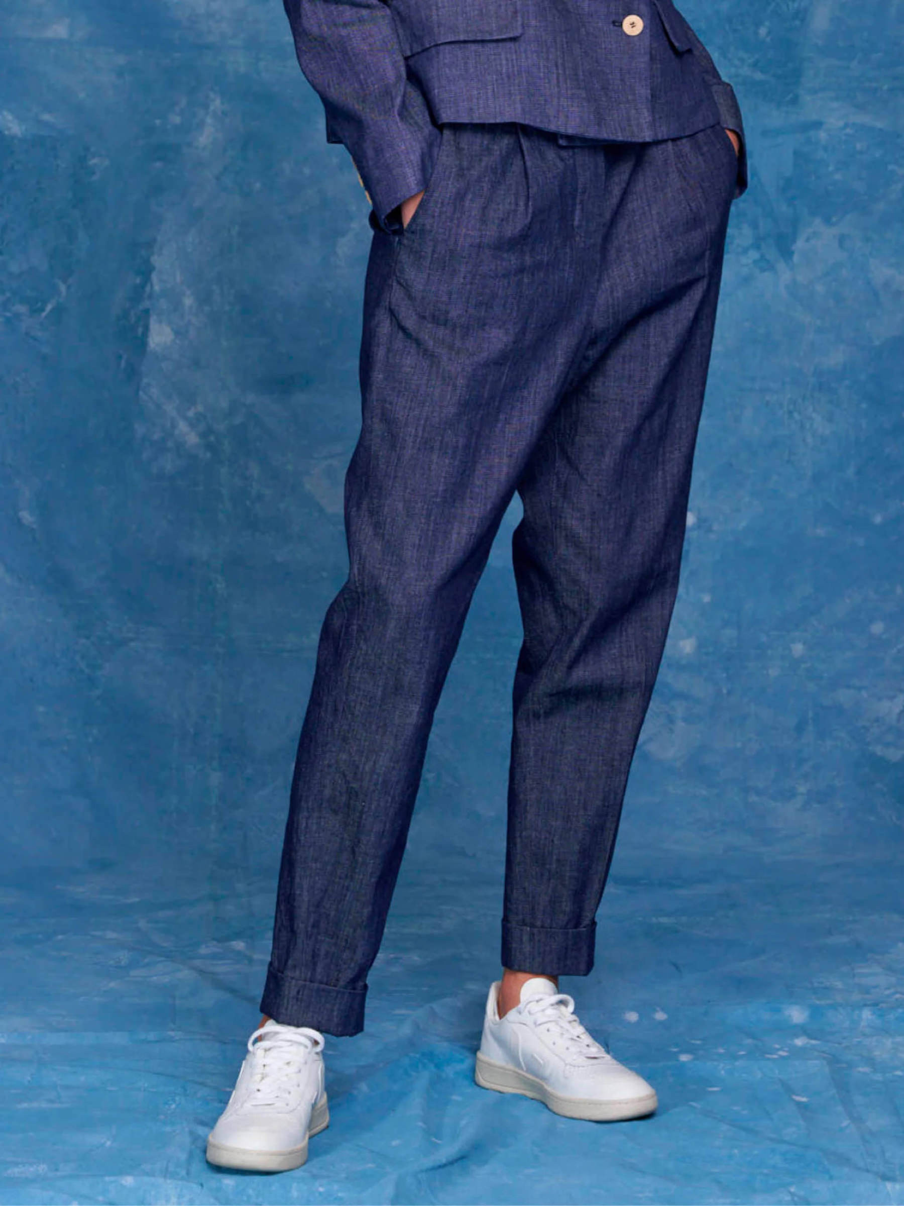 Hose Miller Pants denim blue the Blue suit