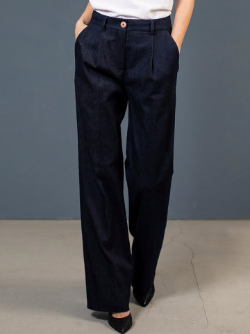 Hose Amal denim the Blue suit