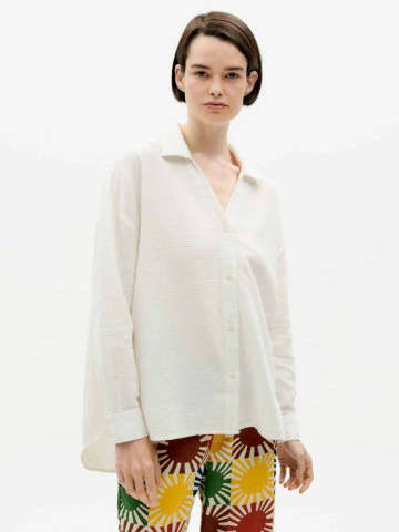 Bluse Margaret Blouse undyed loop Thinking Mu