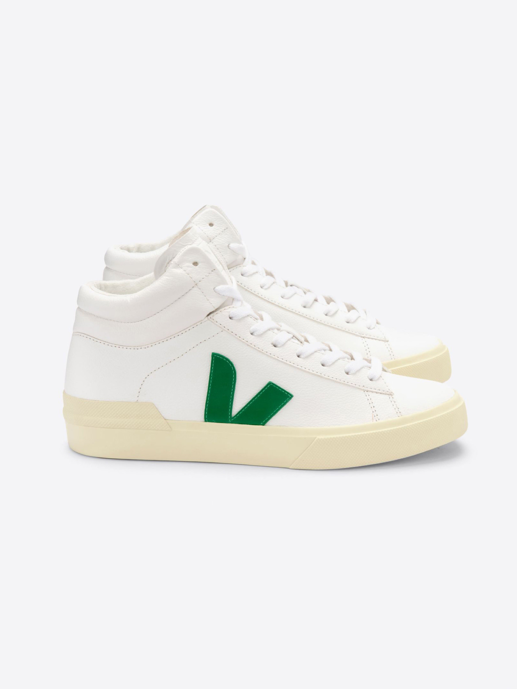 Schuhe Minotaur extra white emeraude butter Veja