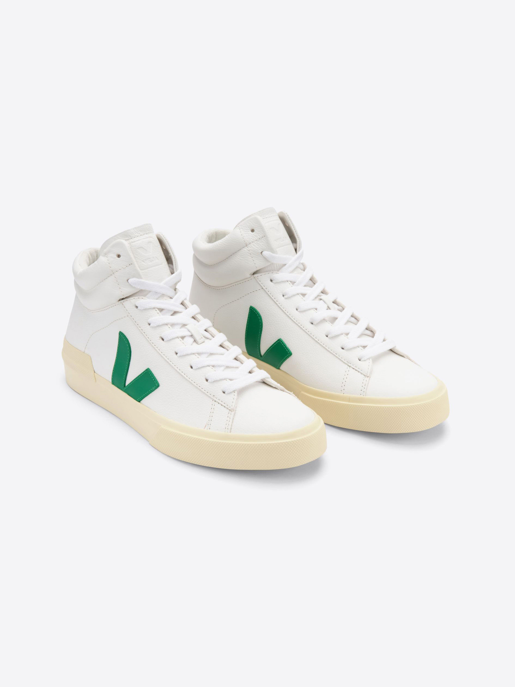 Schuhe Minotaur extra white emeraude butter Veja