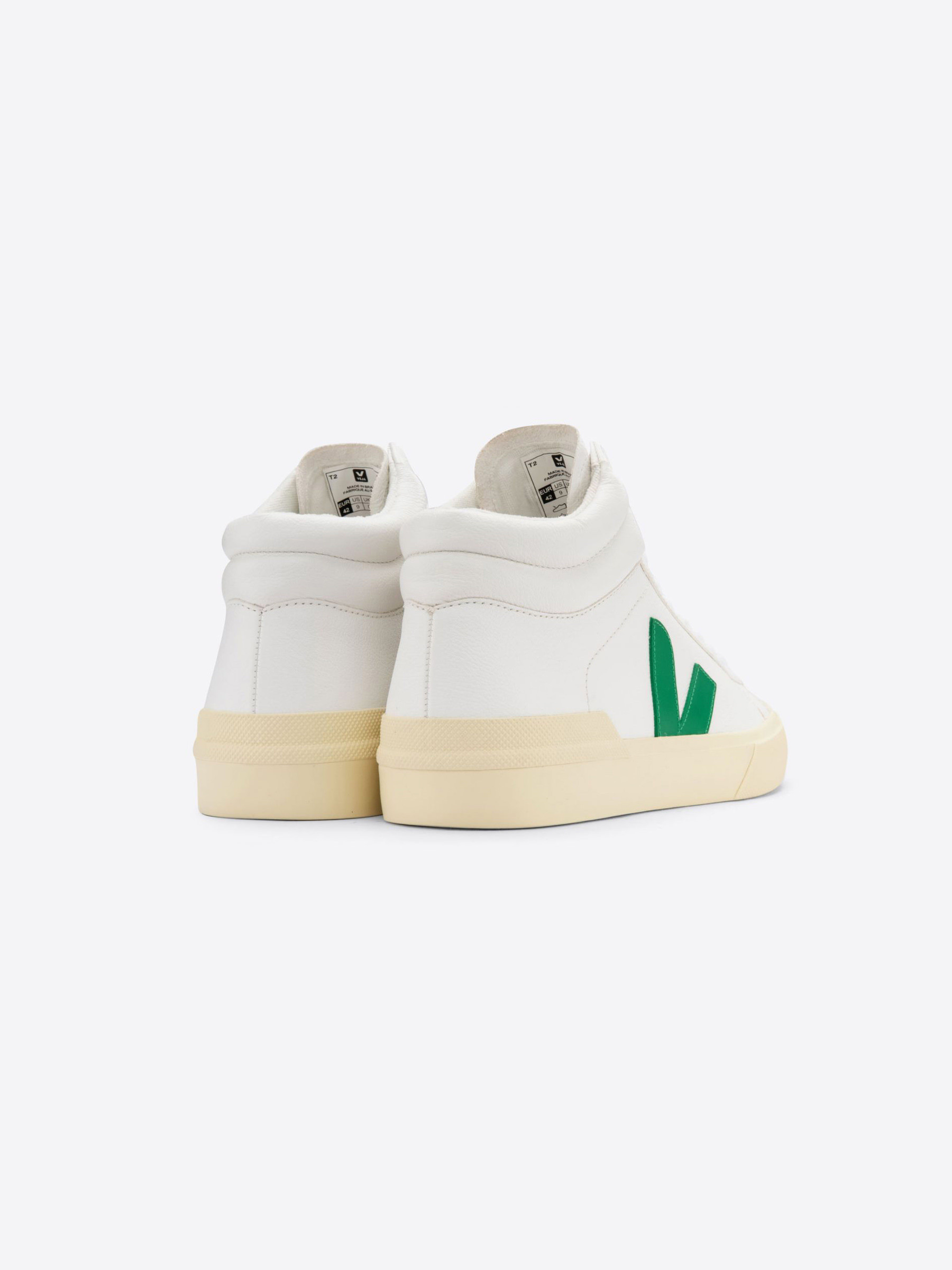 Schuhe Minotaur extra white emeraude butter Veja